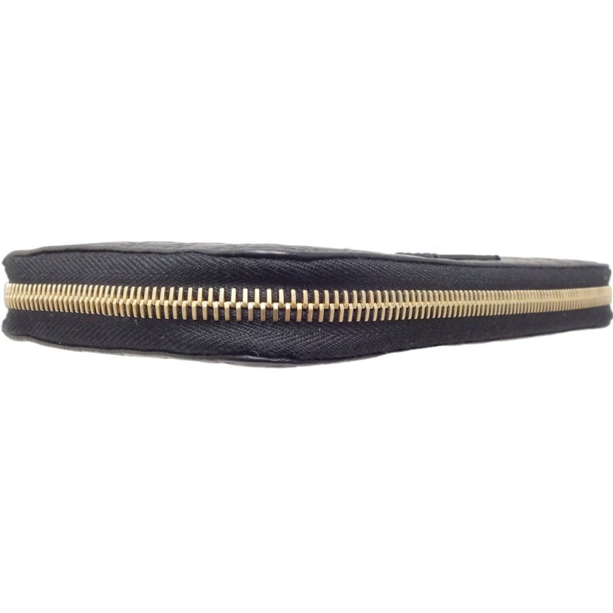 Gucci Black Leather Long Wallet (Bi-Fold) (Pre-Owned)