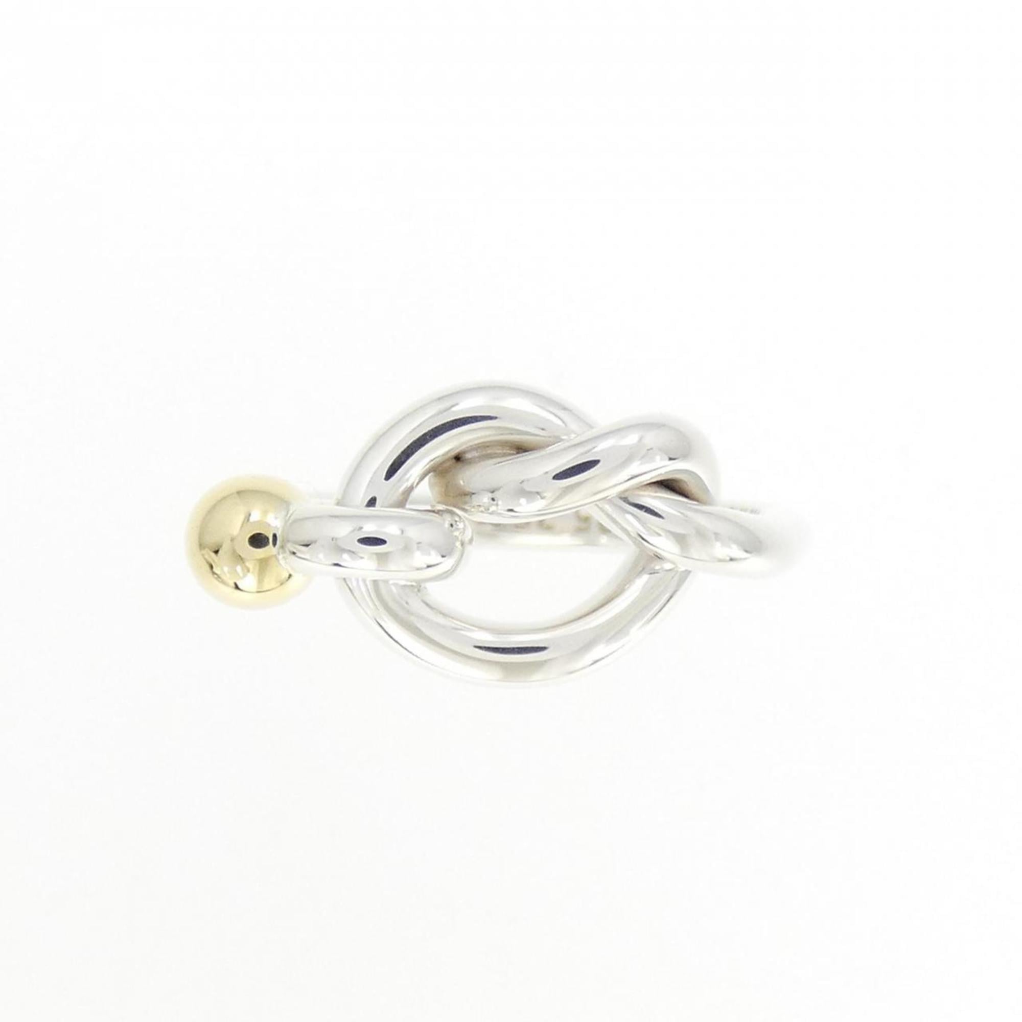 Tiffany Yellow Gold (18K) Silver 925 Band Ring (Pre-Owned)