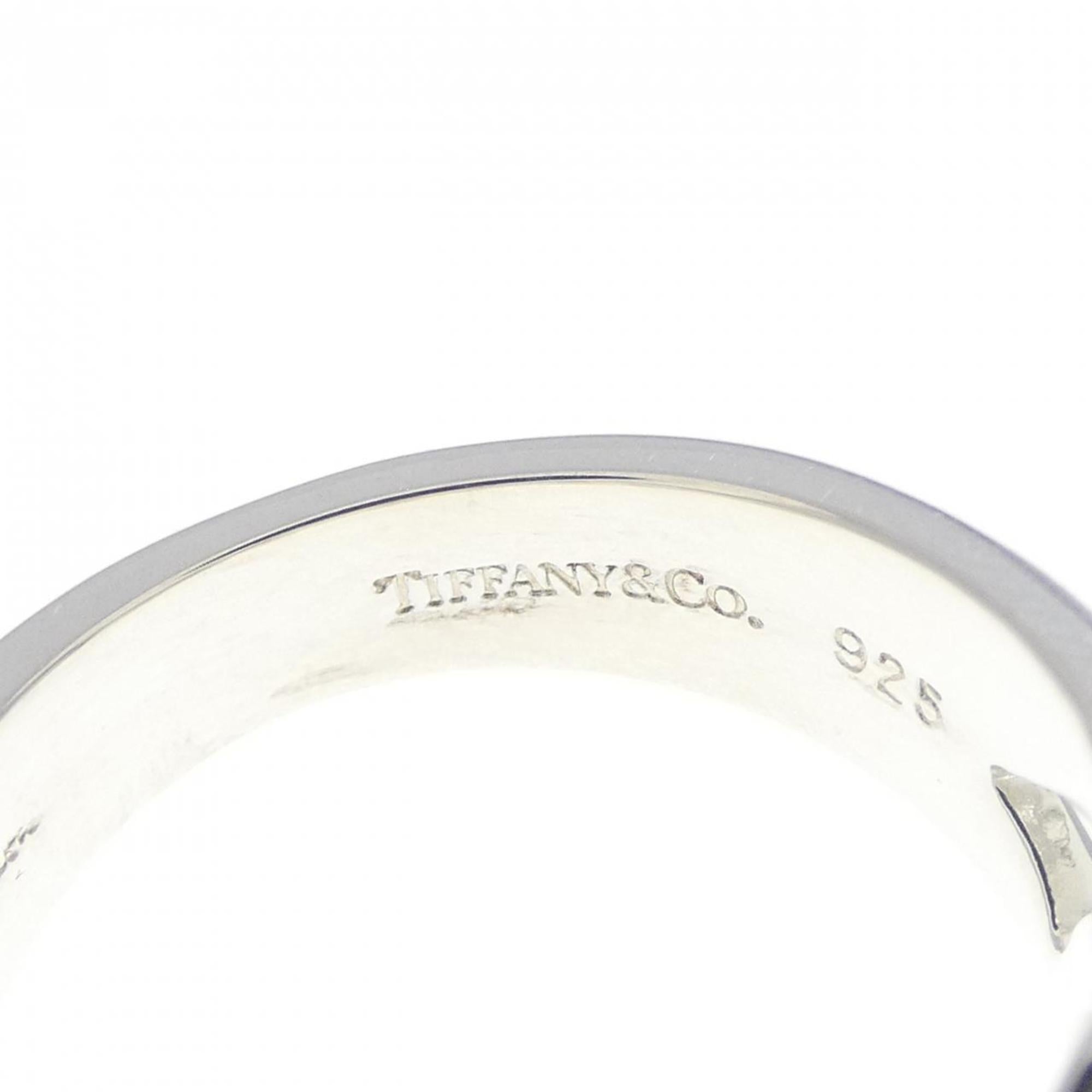 Tiffany Silver Silver 925 Band Ring (Pre-Owned)