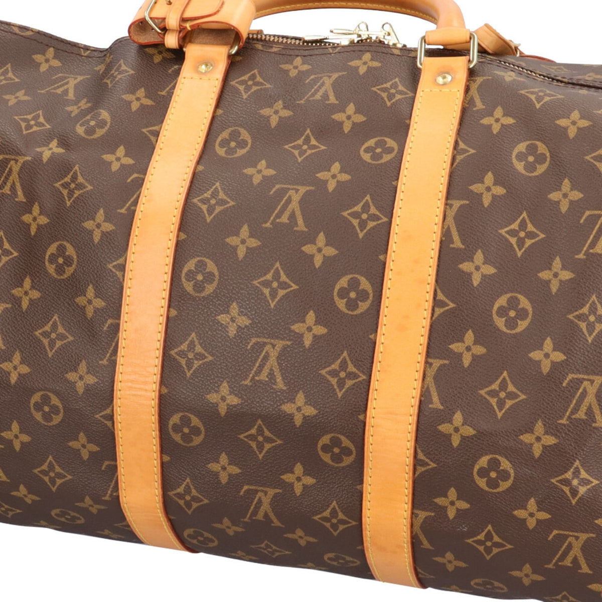 Louis Vuitton Monogram Brown Monogram Boston Bag Handbag (Pre-Owned)