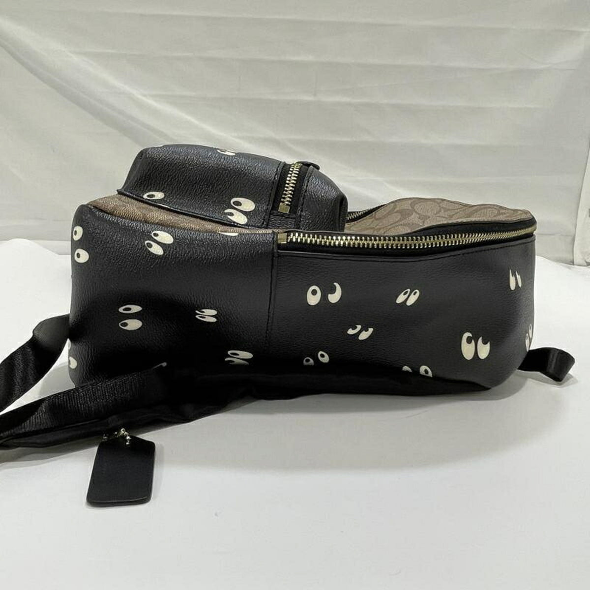 Coach Black Brown Backpack (Pre-Owned)