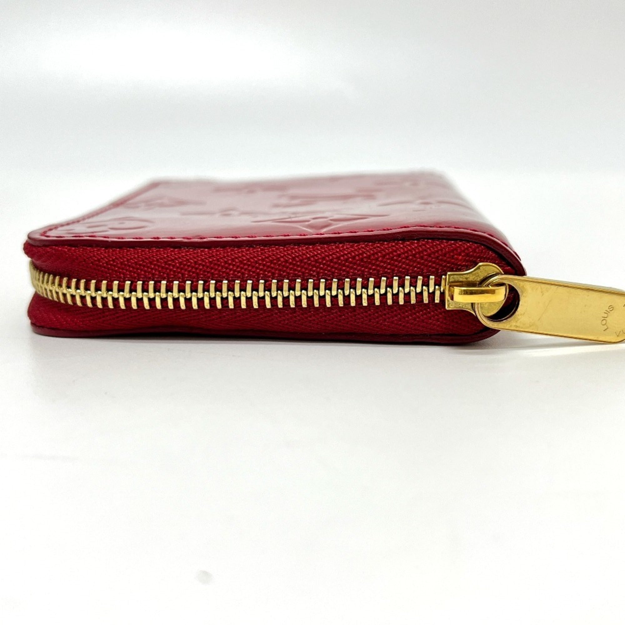 Louis Vuitton Pomme D'amour Monogram Vernis Coin Purse/Coin Case (Pre-Owned)