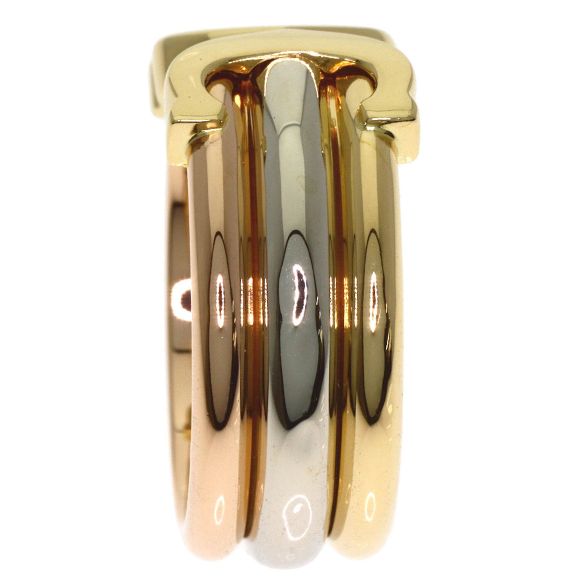 Cartier Yellow Gold (18K) Pink Gold (18K) White Gold (18K) Band Ring (Pre-Owned)