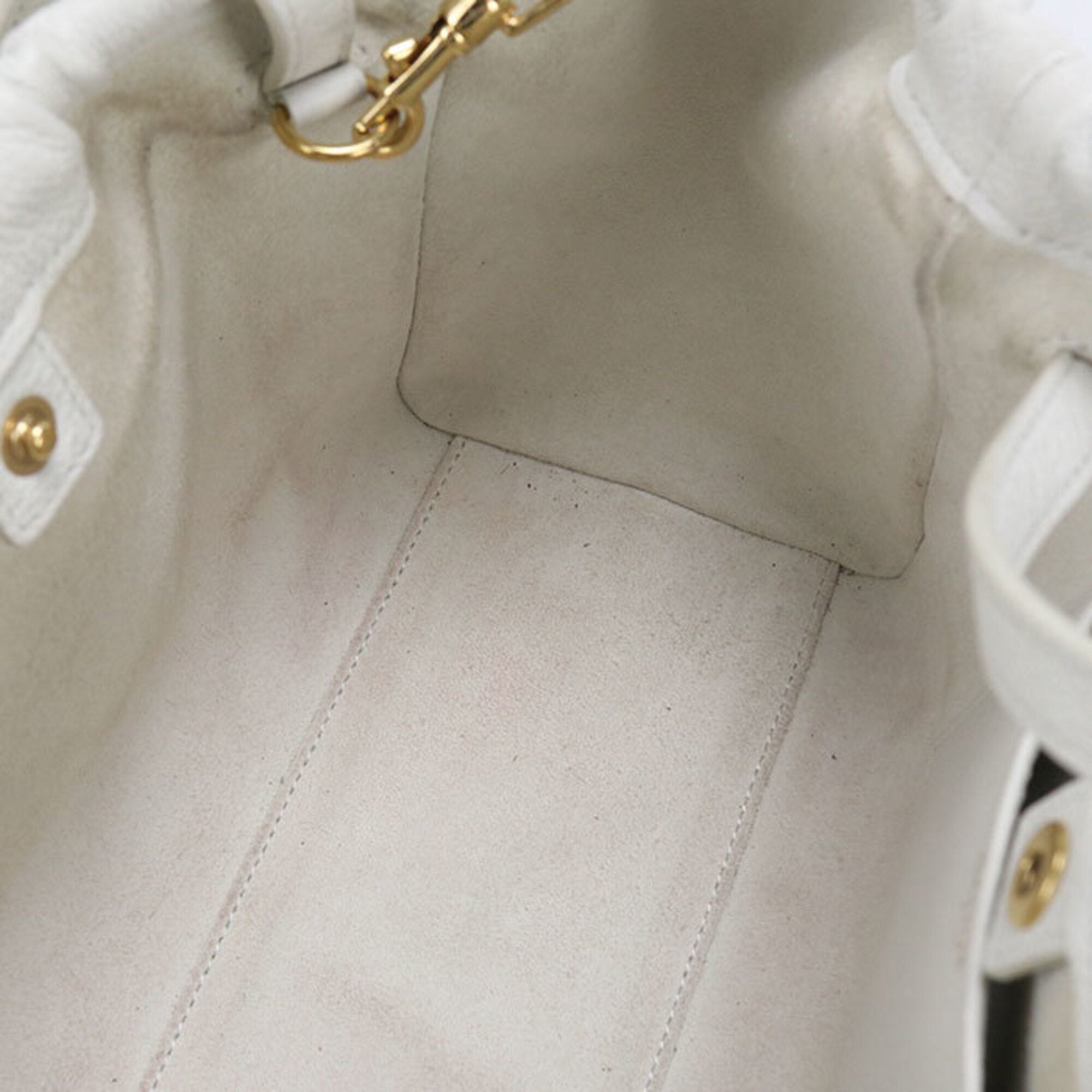 Celine White Leather Handbag (Pre-Owned)
