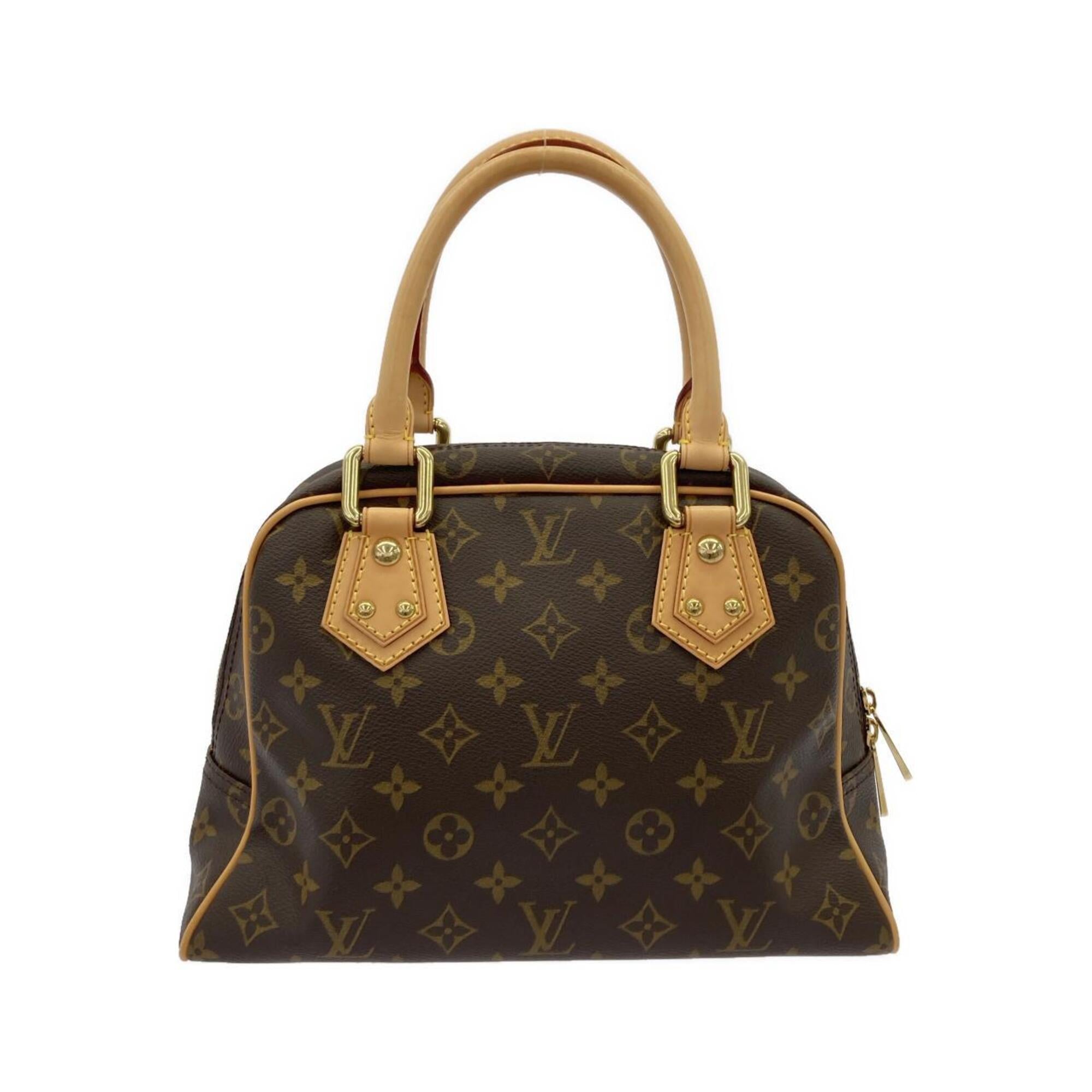 Louis Vuitton Brown Coated Canvas Handbag (Pre-Owned)