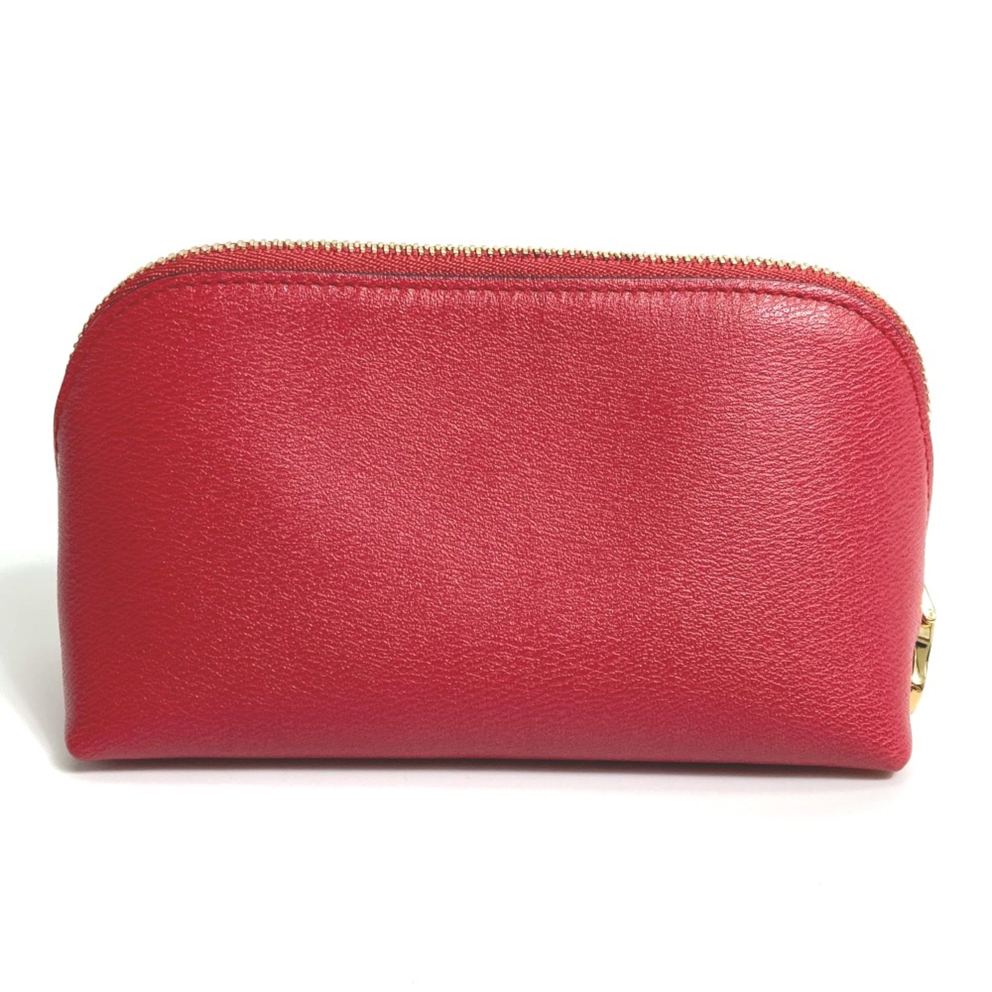 Loewe Red Leather Pouch (Pre-Owned)