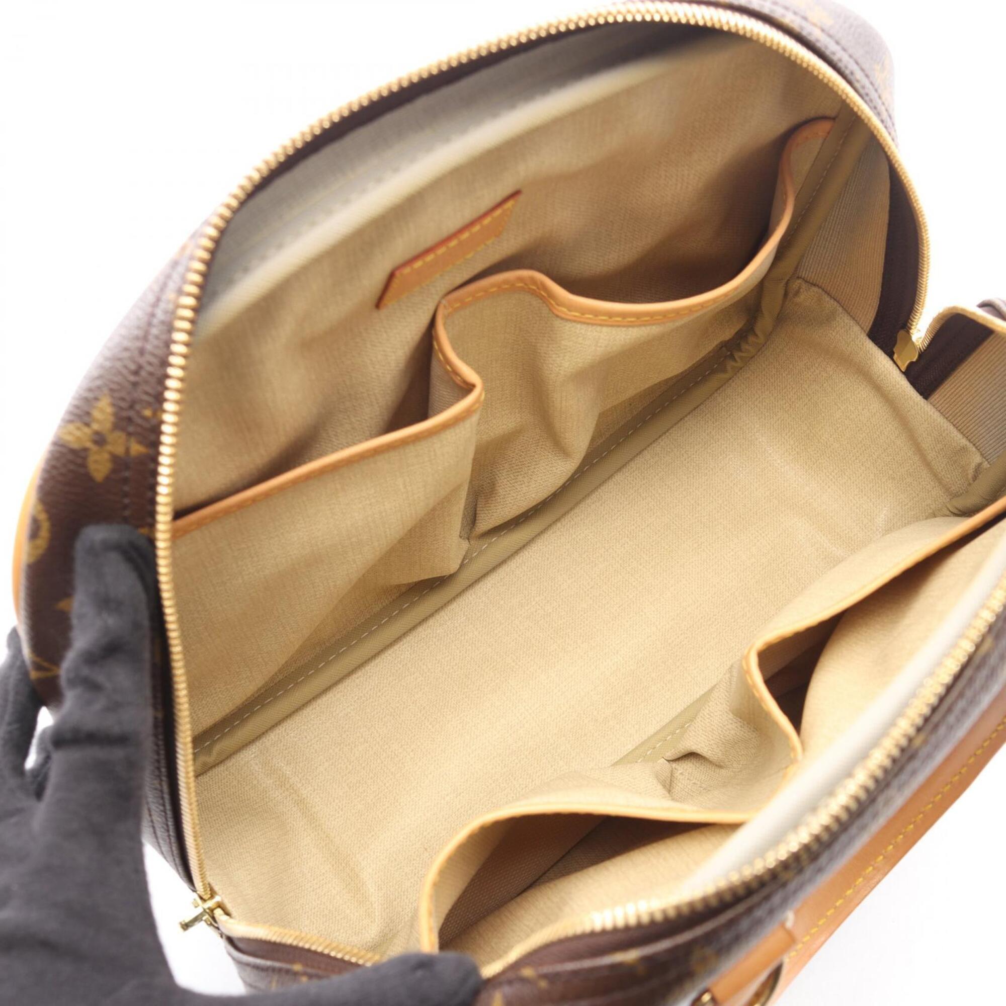 Louis Vuitton Brown Pvc Leather Handbag (Pre-Owned)