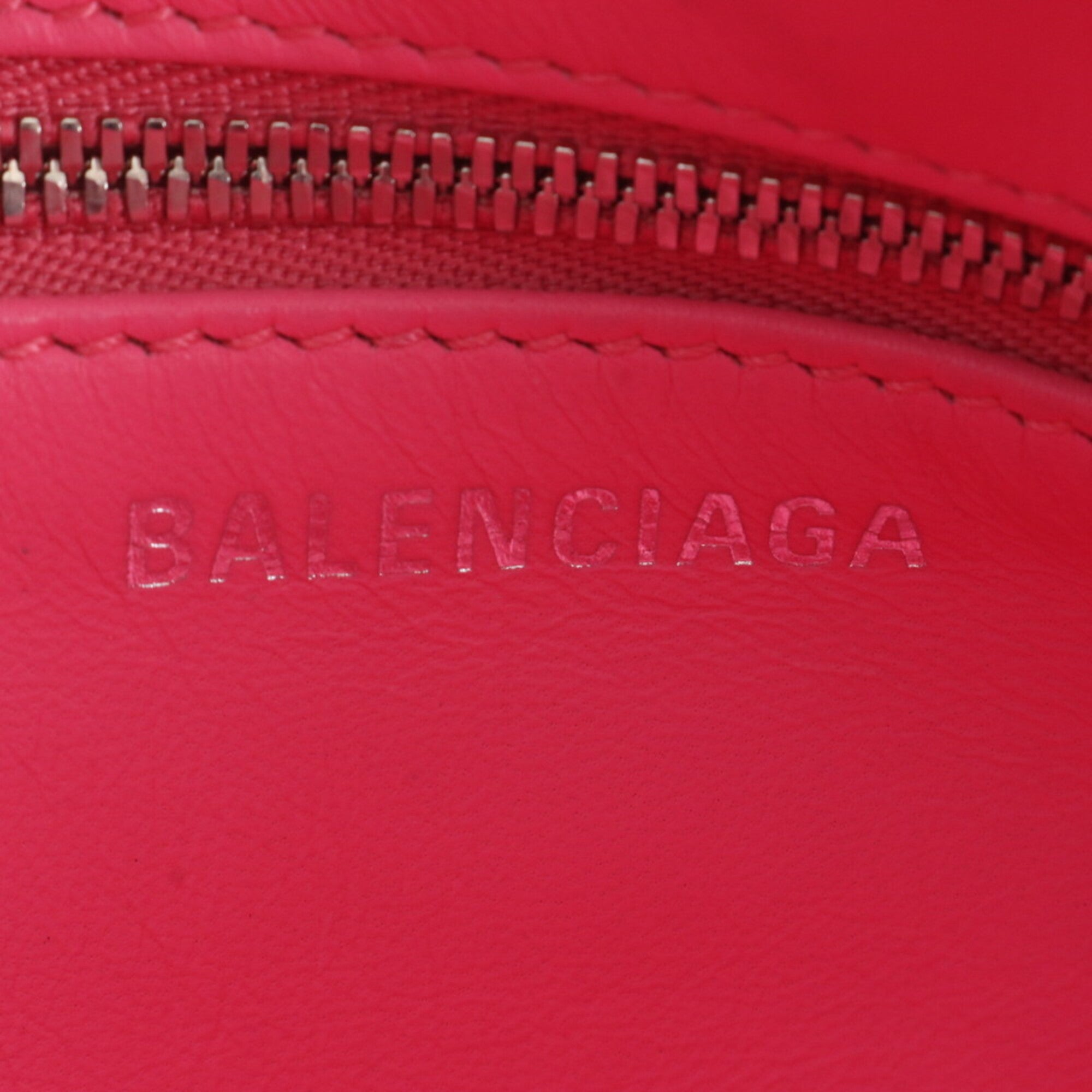 Balenciaga White Leather Handbag Shoulder Bag (Pre-Owned)