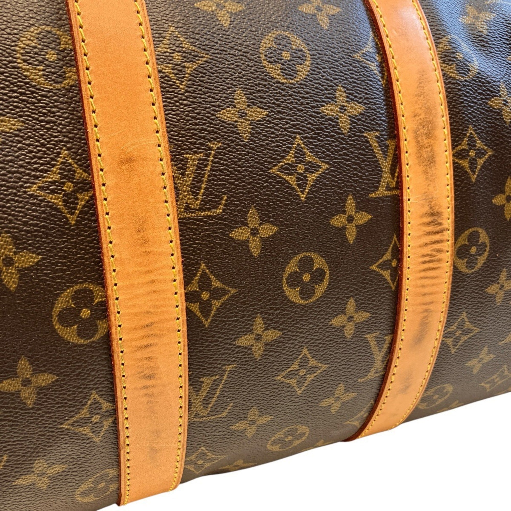 Louis Vuitton Brown Monogram Boston Bag (Pre-Owned)