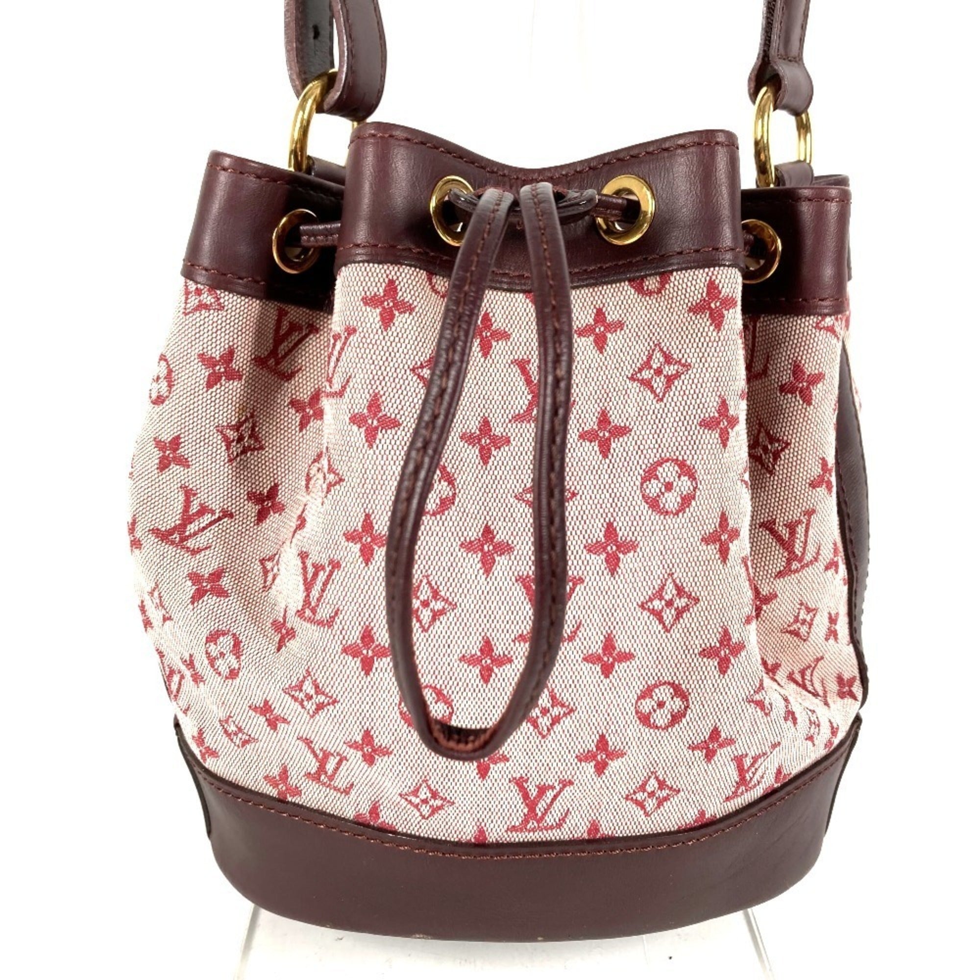 Louis Vuitton Cerise Red Color Monogram Mini Handbag Shoulder Bag (Pre-Owned)