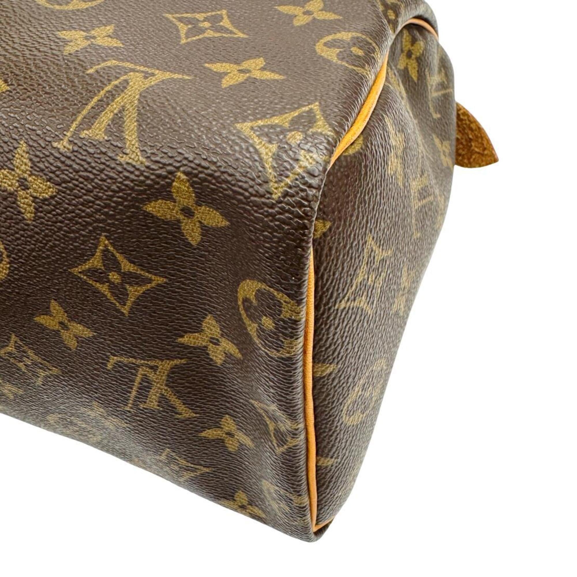 Louis Vuitton Monogram Brown Monogram Boston Bag Handbag (Pre-Owned)