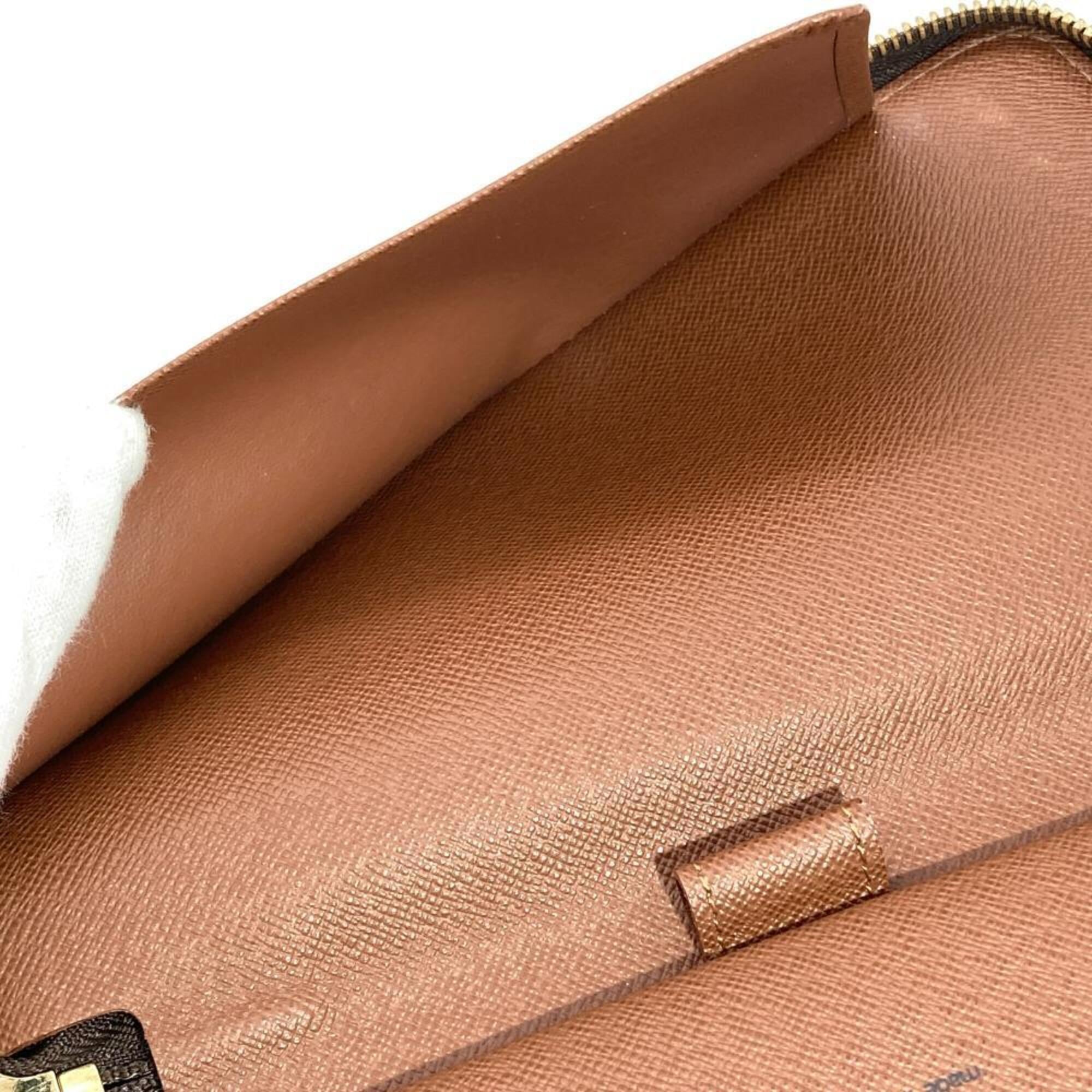 Louis Vuitton Monogram Brown Monogram Canvas Long Wallet (Bi-Fold) (Pre-Owned)