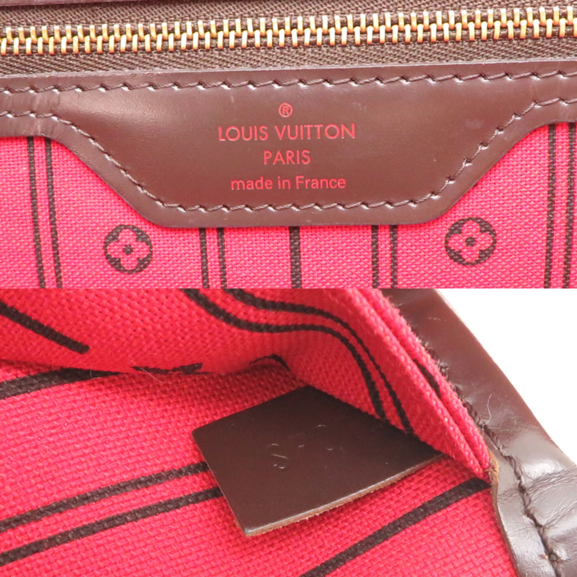 Louis Vuitton Brown Damier Canvas Tote Bag (Pre-Owned)