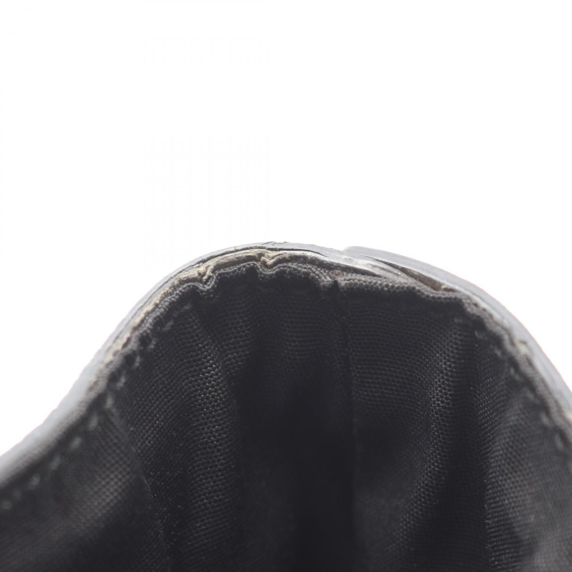 Gucci Black Nylon Leather Handbag Tote Bag (Pre-Owned)