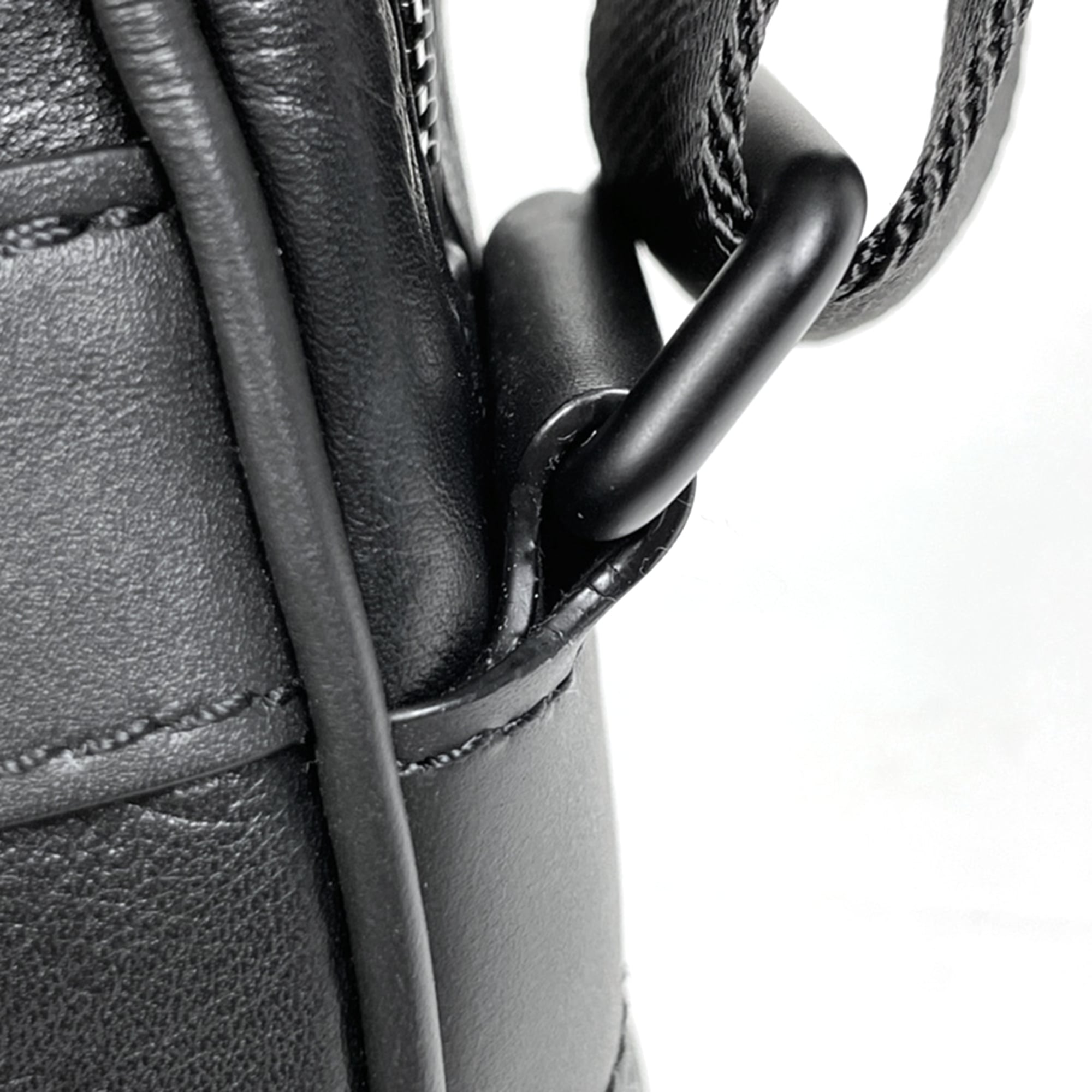 Louis Vuitton Black Monogram Noir Monogram Shadow Shoulder Bag (Pre-Owned)