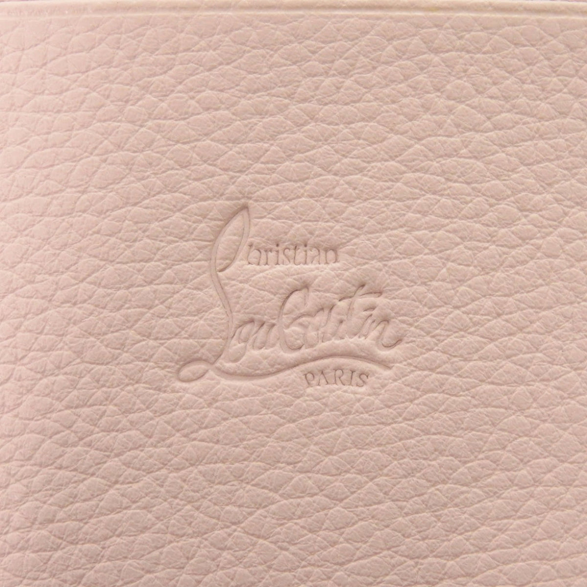 Christian Louboutin Pink Red Color Leather Shoulder Bag (Pre-Owned)