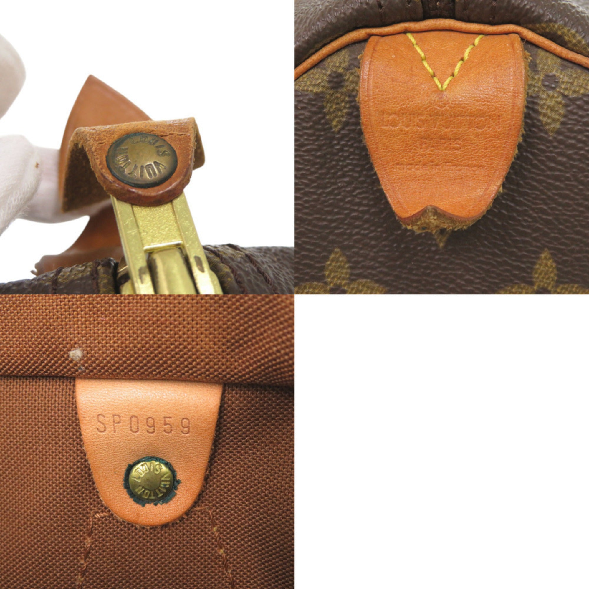 Louis Vuitton Brown Monogram Monogram Handbag (Pre-Owned)