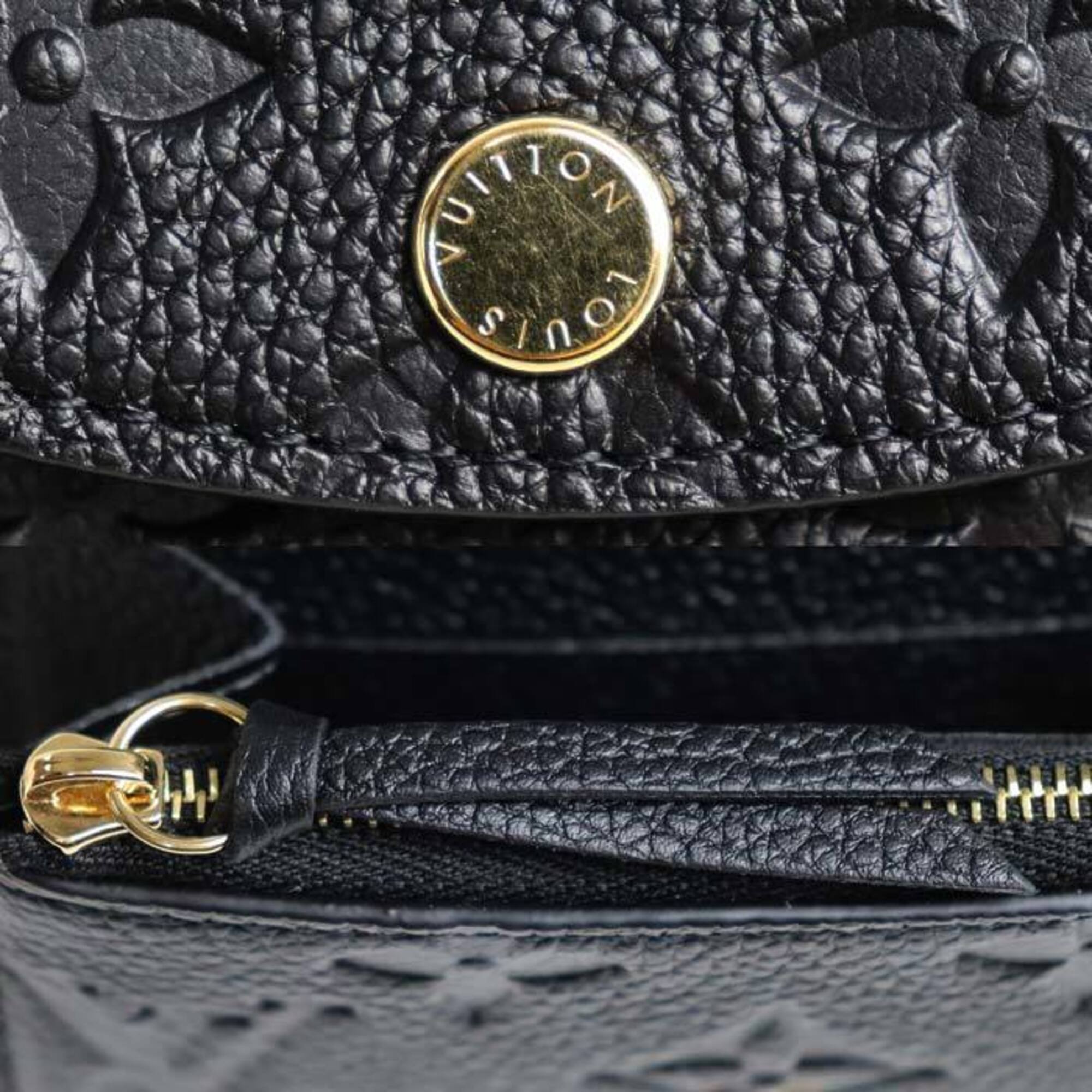 Louis Vuitton Black Monogram Empreinte Coin Purse/Coin Case (Pre-Owned)