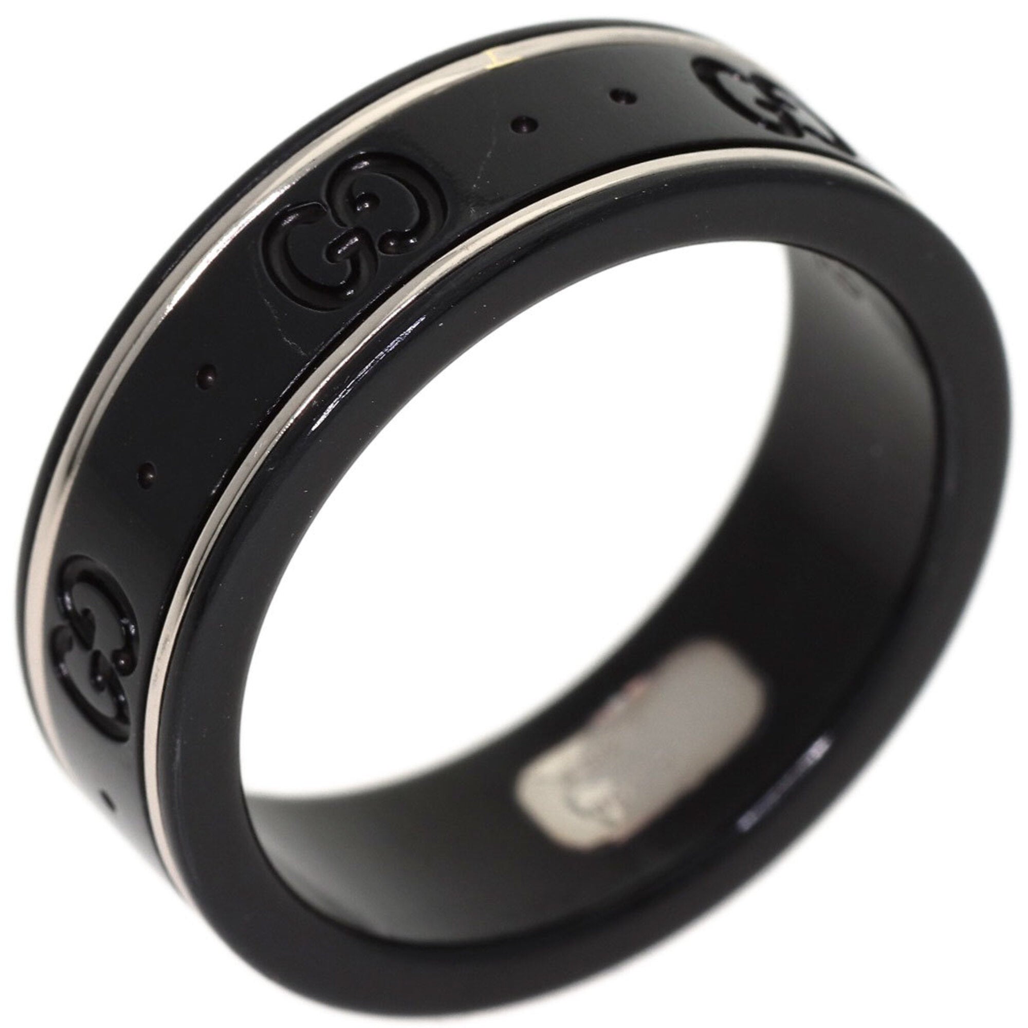 Gucci White Gold (18K) Band Ring (Pre-Owned)