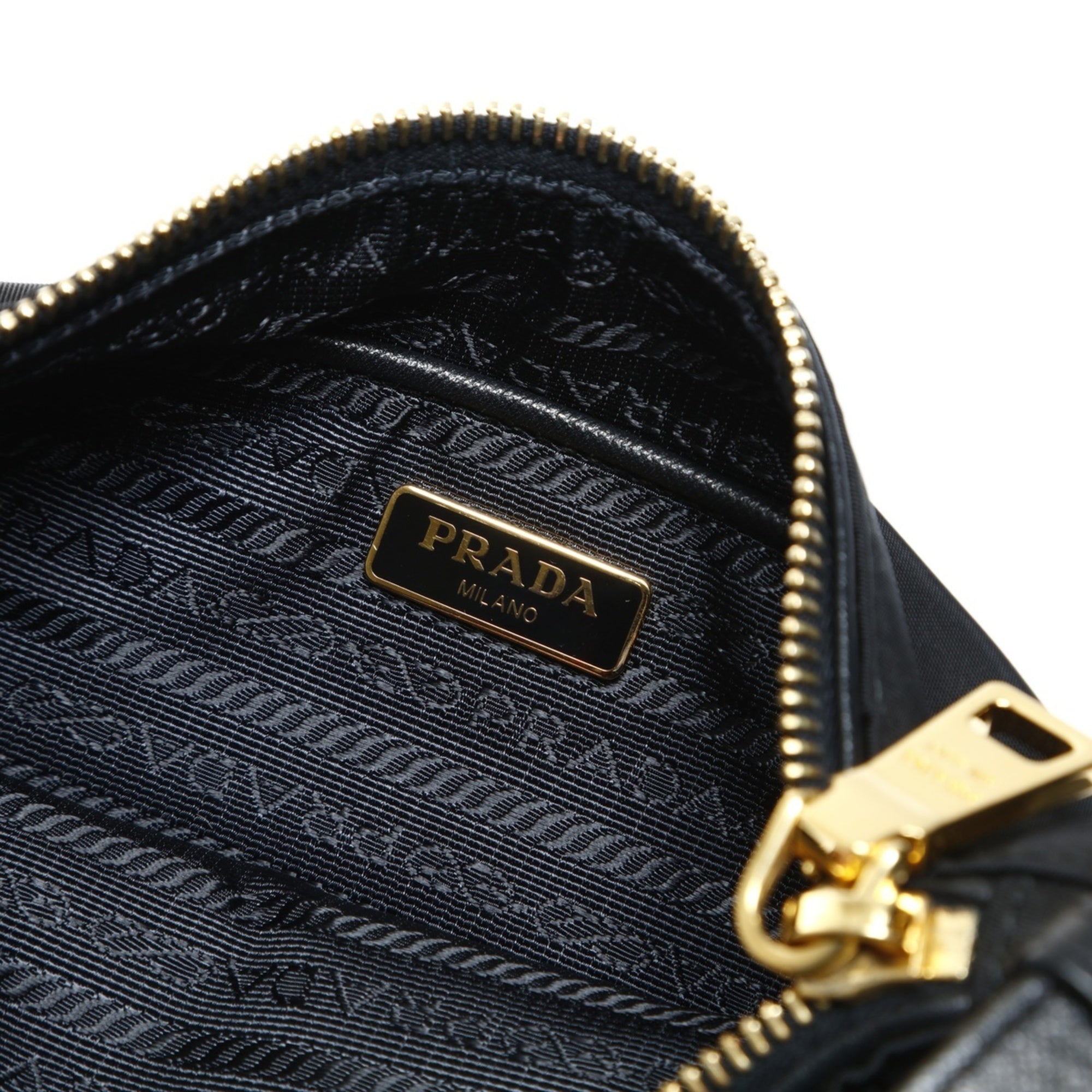 Prada Black Nylon Shoulder Bag (Pre-Owned)