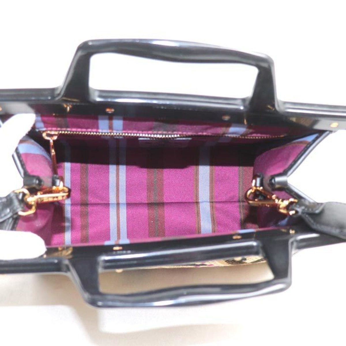 Etro Multi-Color Jacquard Plastic Shoulder Bag (Pre-Owned)