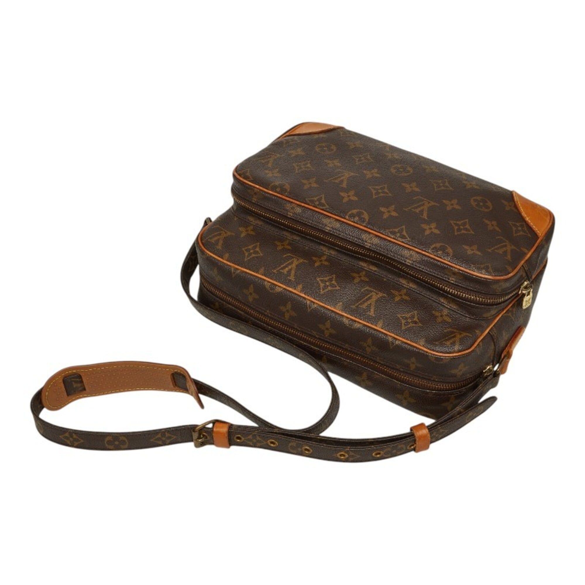 Louis Vuitton Monogram Brown Pvc Leather Shoulder Bag (Pre-Owned)