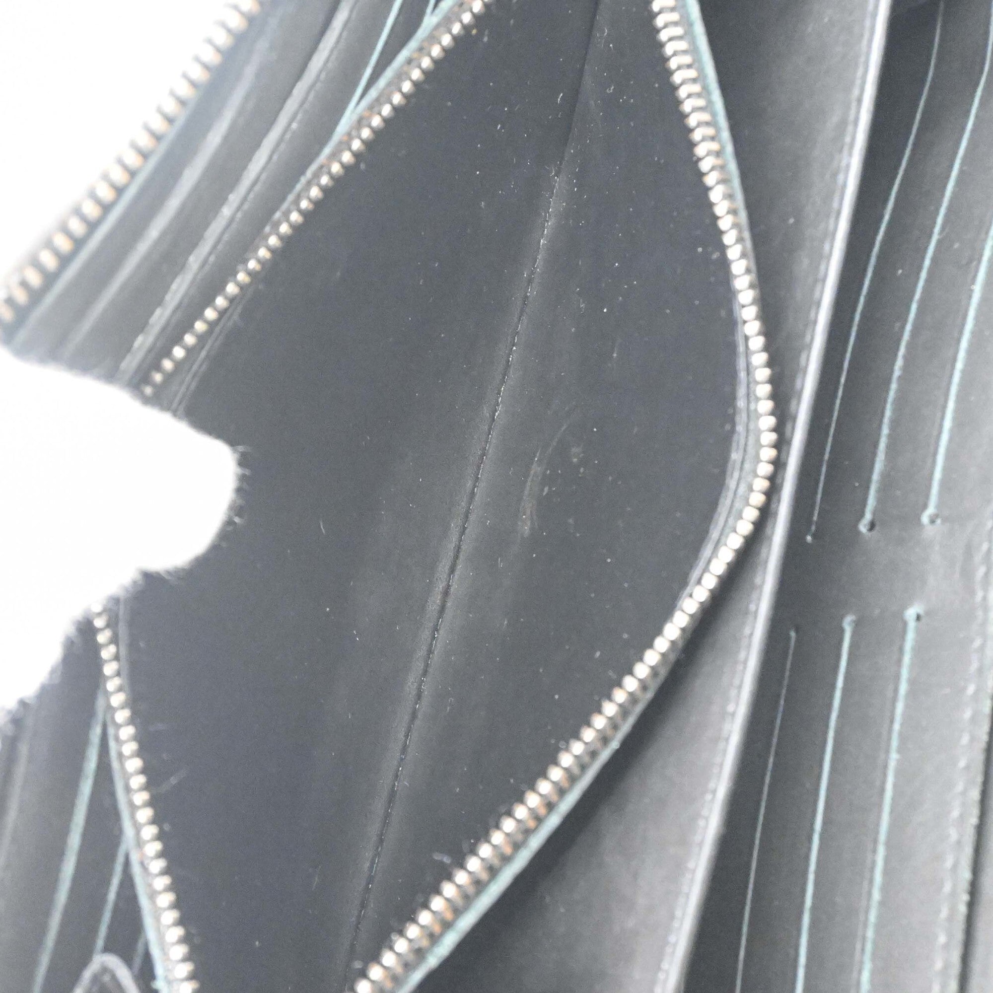 Louis Vuitton Black Damier Infini Long Wallet (Bi-Fold) (Pre-Owned)