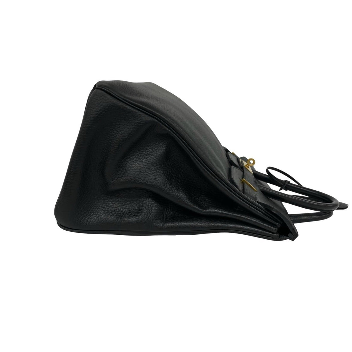 Hermes Black Ardennes Leather Handbag Tote Bag (Pre-Owned)