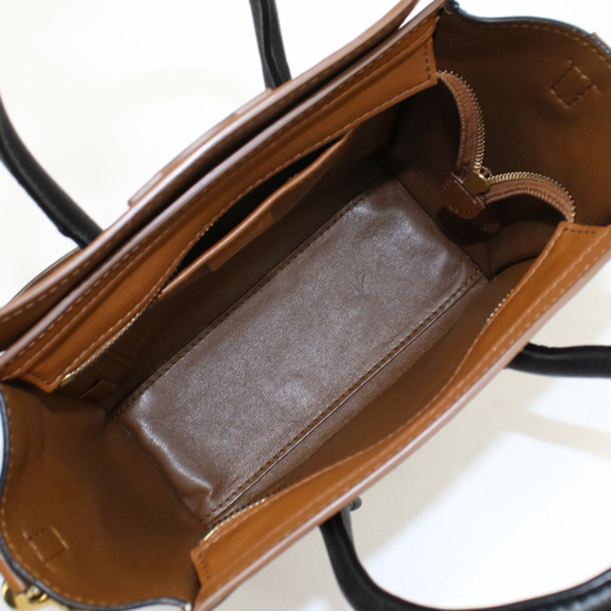 Celine Brown Leather Handbag (Pre-Owned)