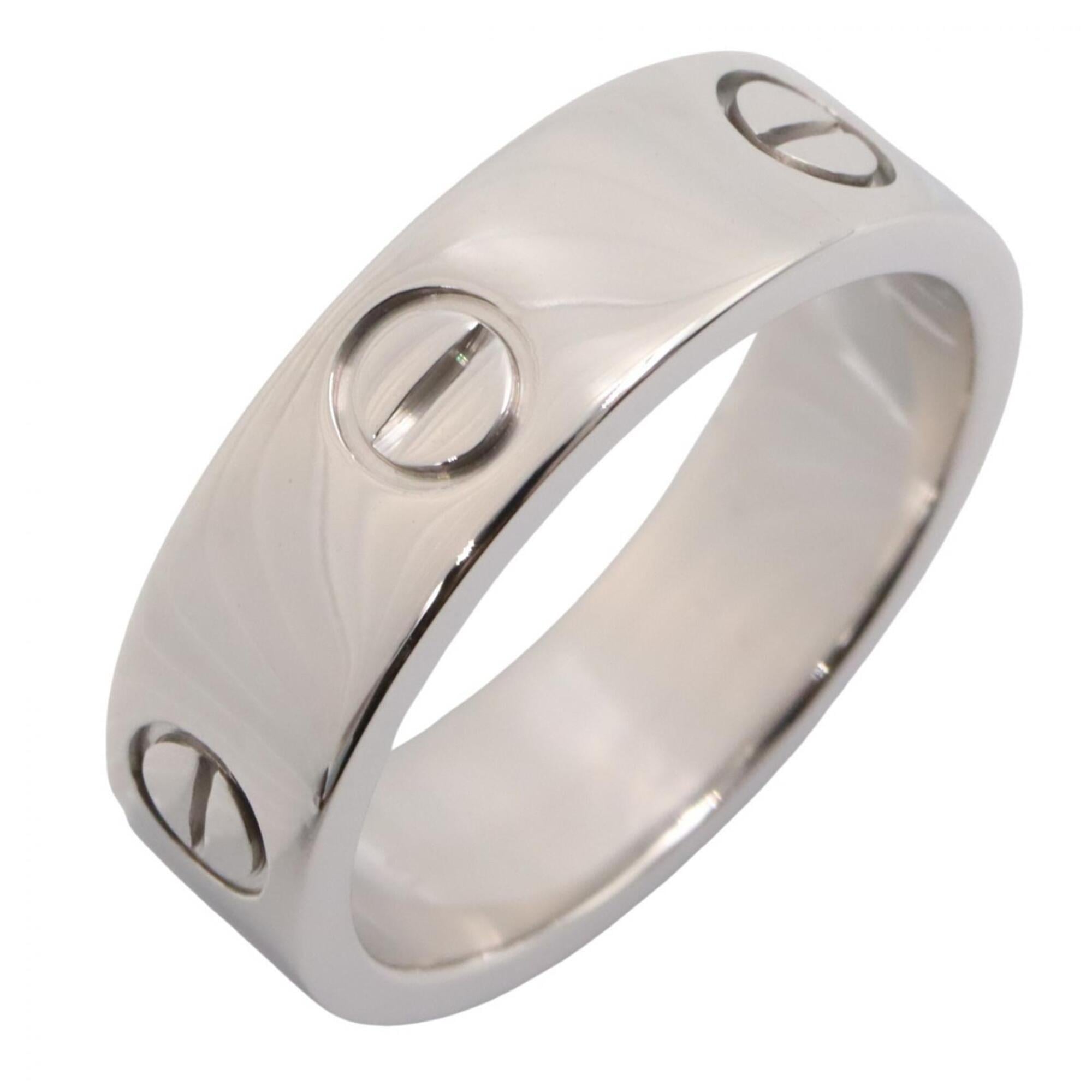 Cartier Silver White Gold (18K) Band Ring (Pre-Owned)