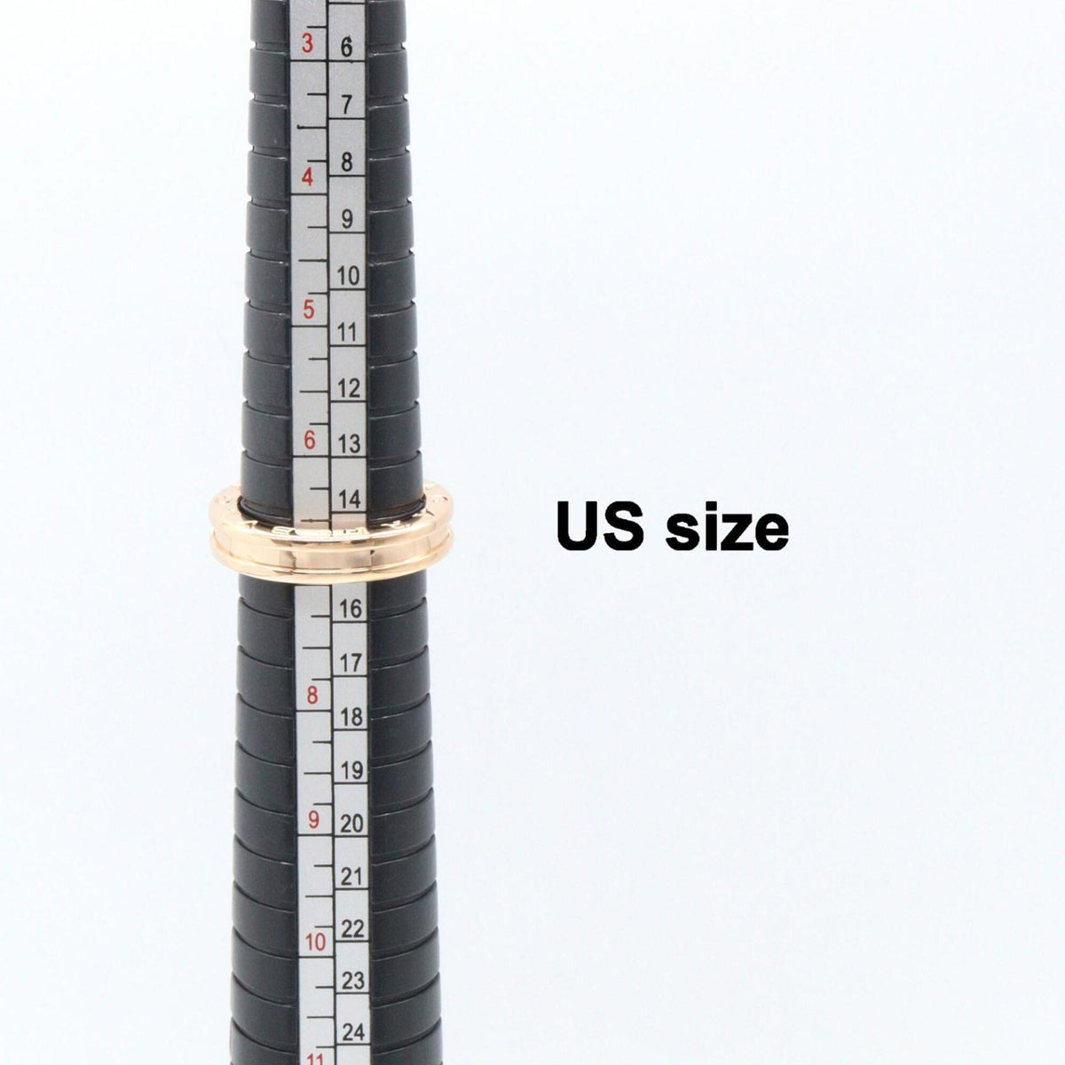 Bvlgari Gold Pink Gold (18K) Band Ring (Pre-Owned)