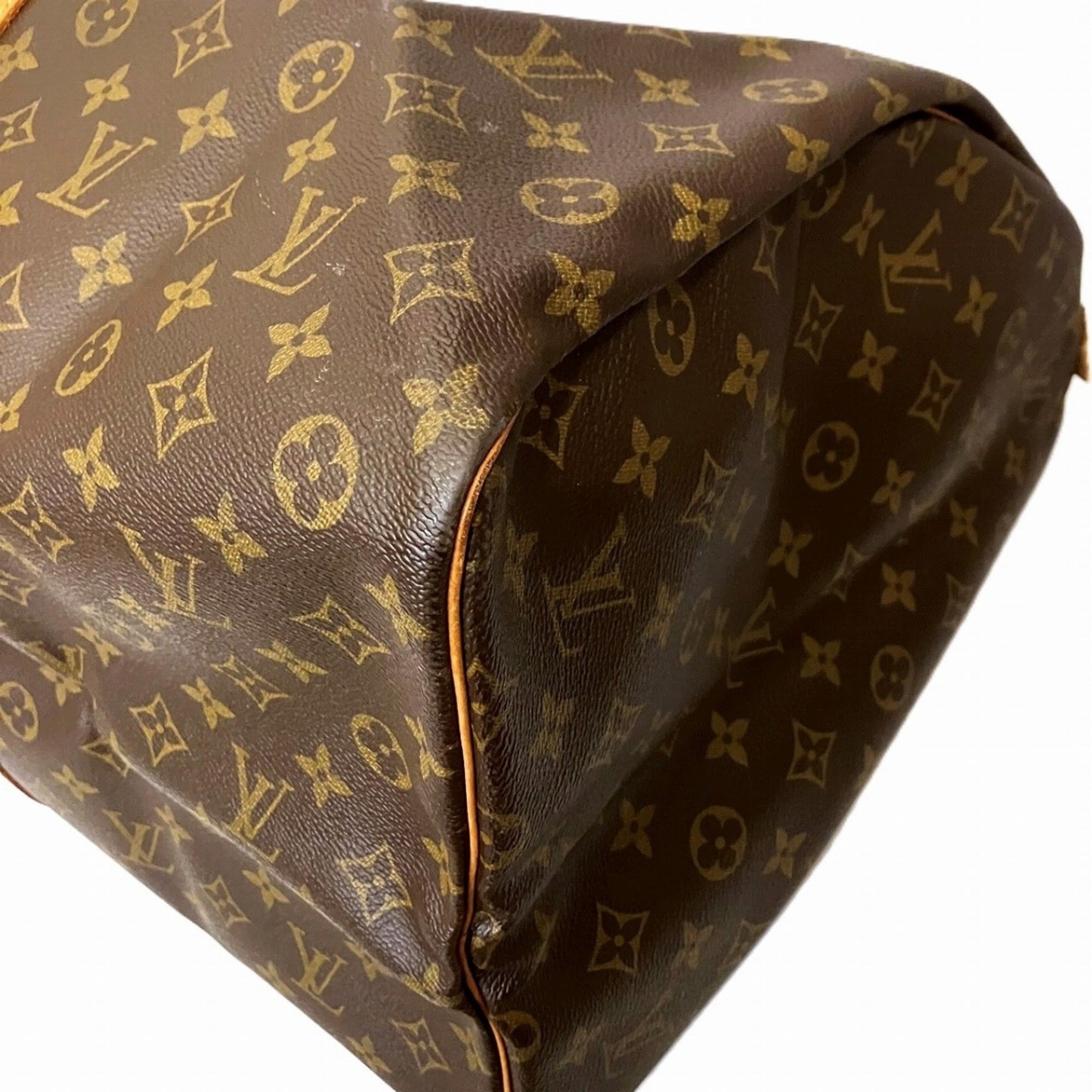Louis Vuitton Brown Monogram Boston Bag (Pre-Owned)