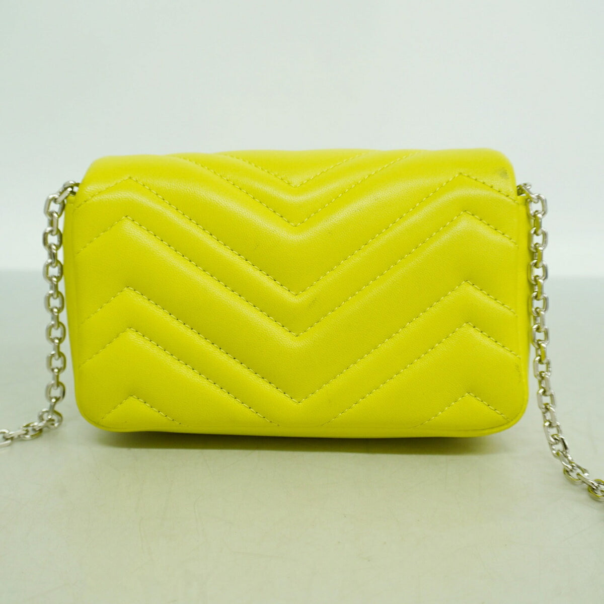 Gucci Green Leather Shoulder Bag (Pre-Owned)