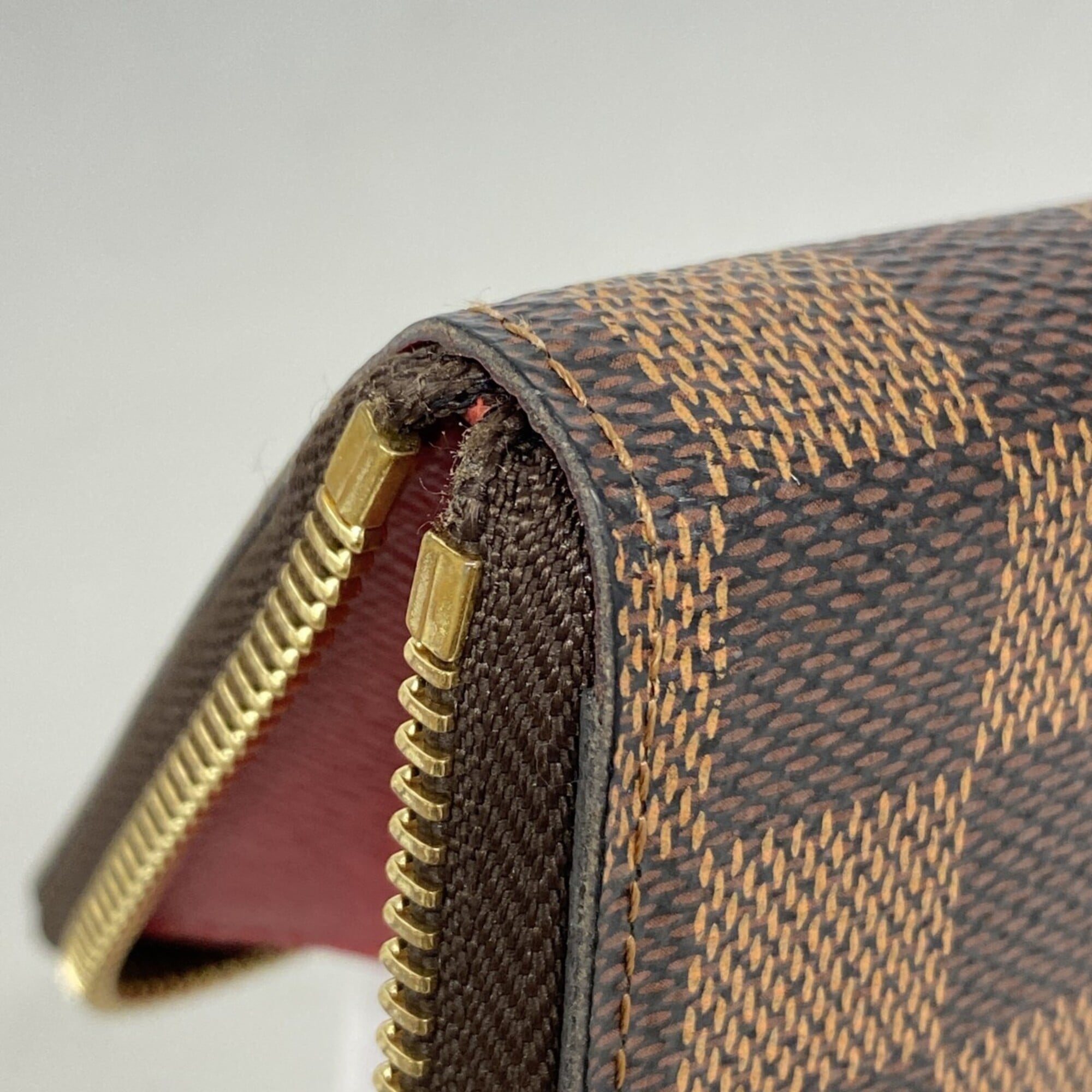 Louis Vuitton Cerise Ebene Long Wallet (Bi-Fold) (Pre-Owned)