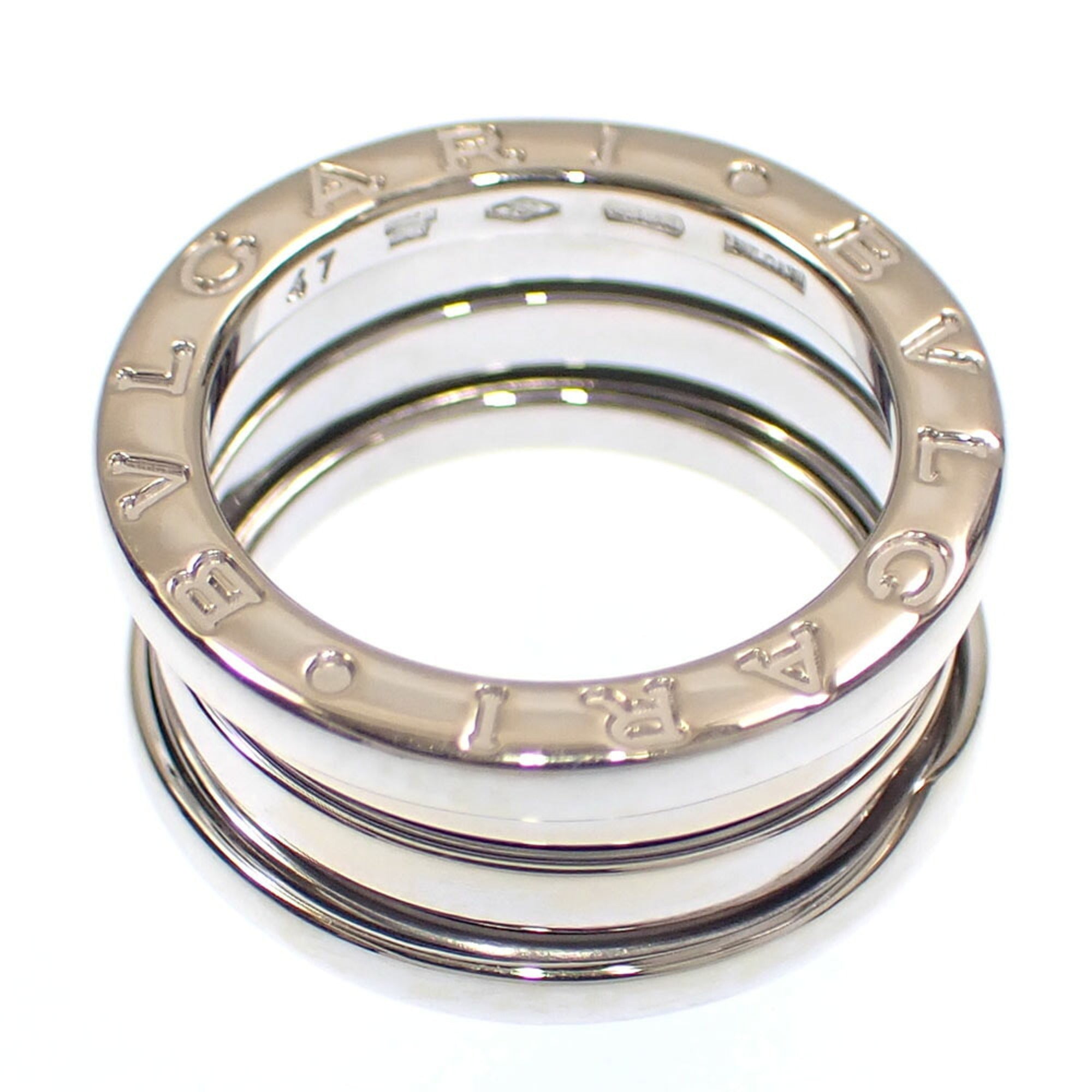 Bvlgari B.Zero1 White Gold (18K) Band Ring (Pre-Owned)