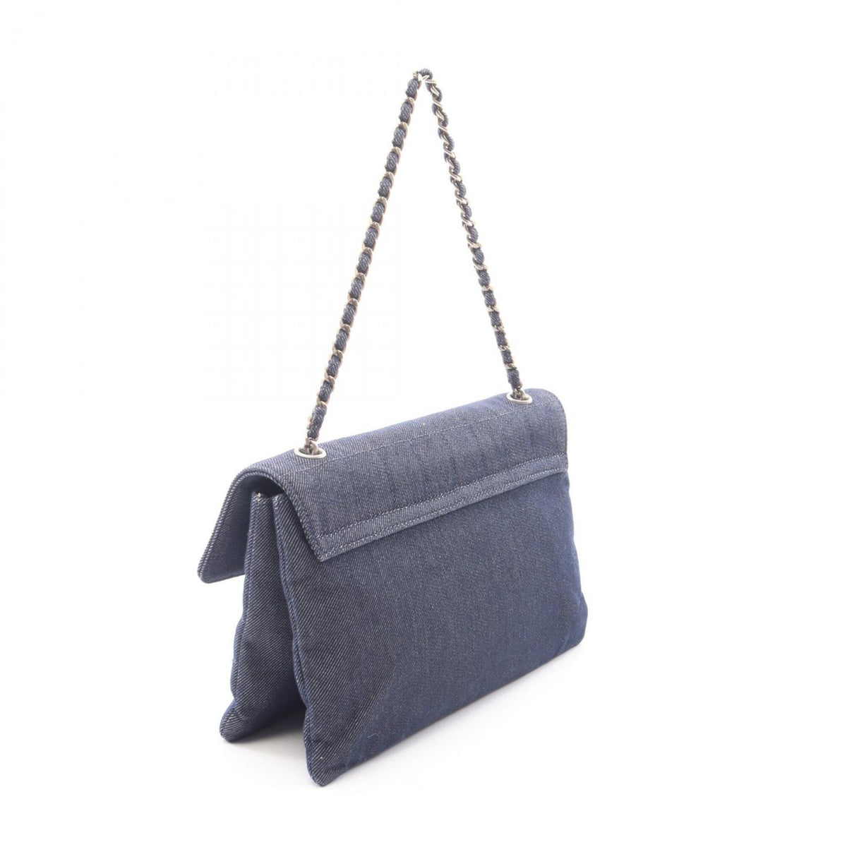 Chanel Navy Denim Handbag (Pre-Owned)