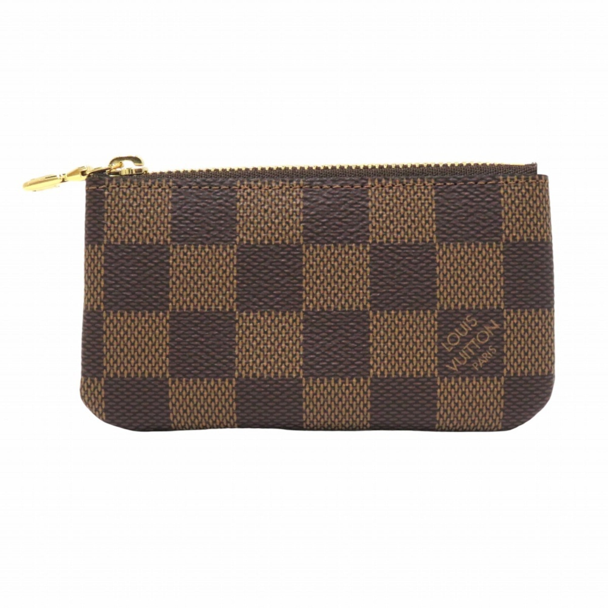Louis Vuitton Brown Damier Canvas Coin Purse/Coin Case (Pre-Owned)