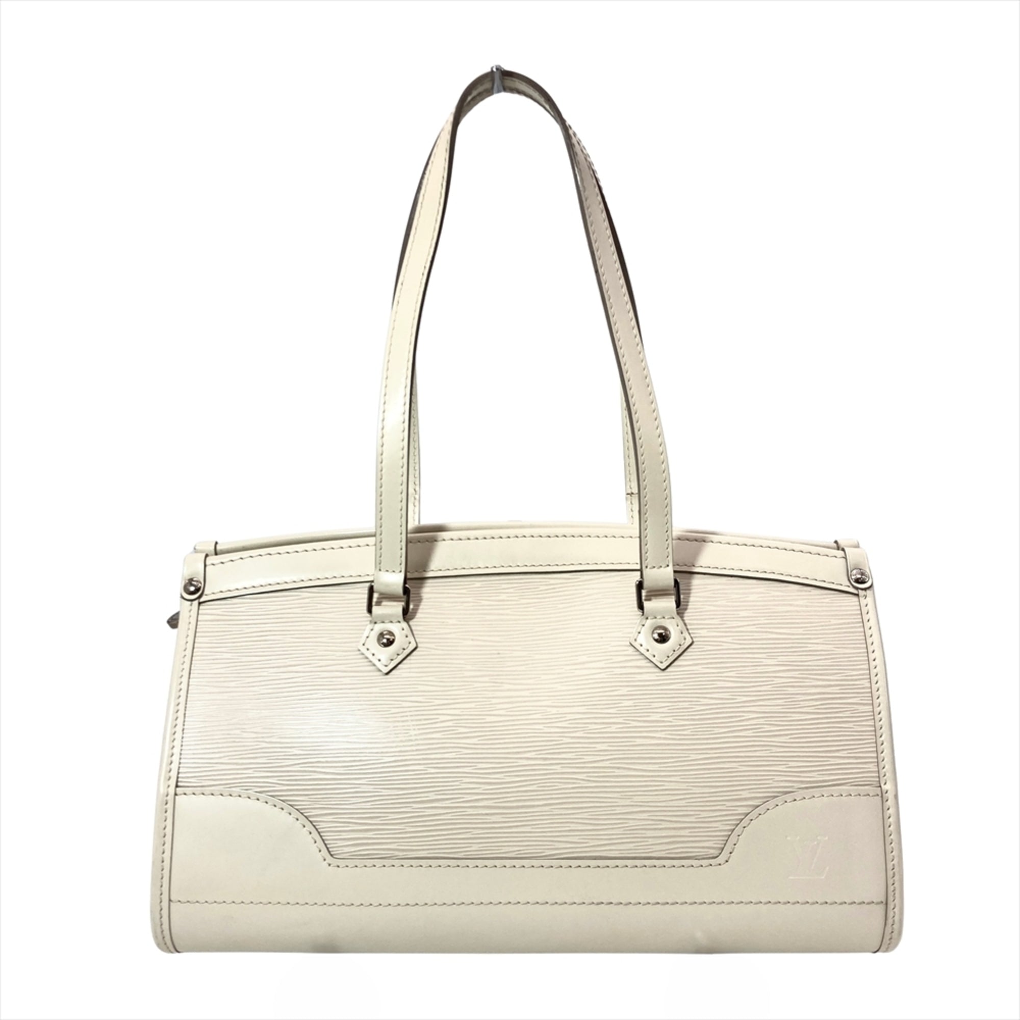 Louis Vuitton Beige Lv Off White Epi Leather Shoulder Bag (Pre-Owned)