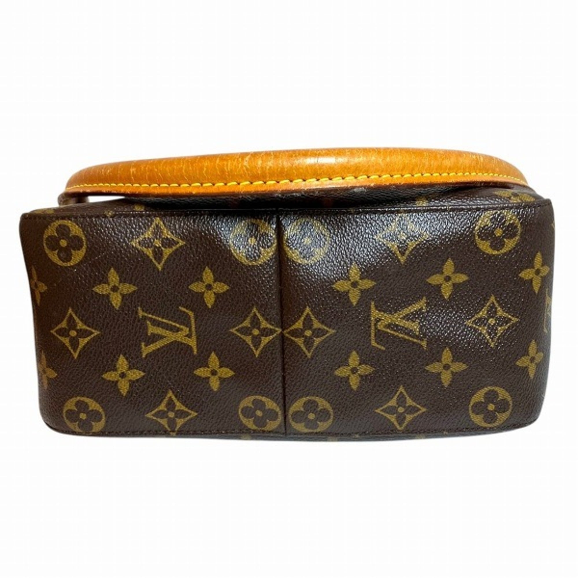 Louis Vuitton Brown Monogram Canvas Pvc Coated Canvas Handbag Shoulder Bag (Pre-Owned)