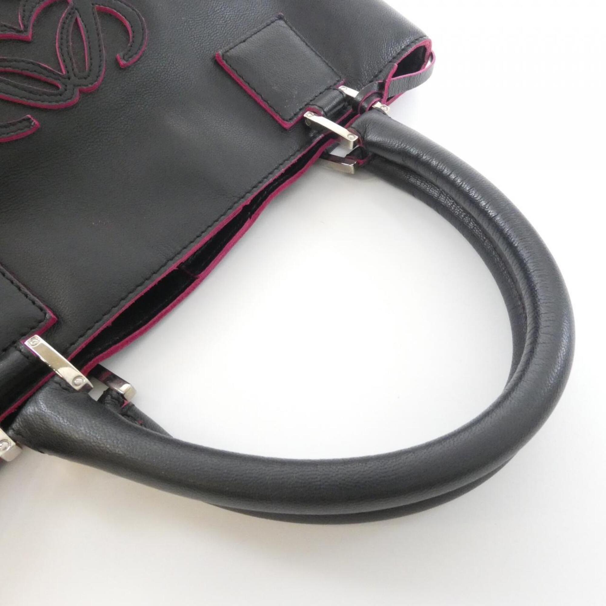 Loewe Black Pink Leather Handbag (Pre-Owned)