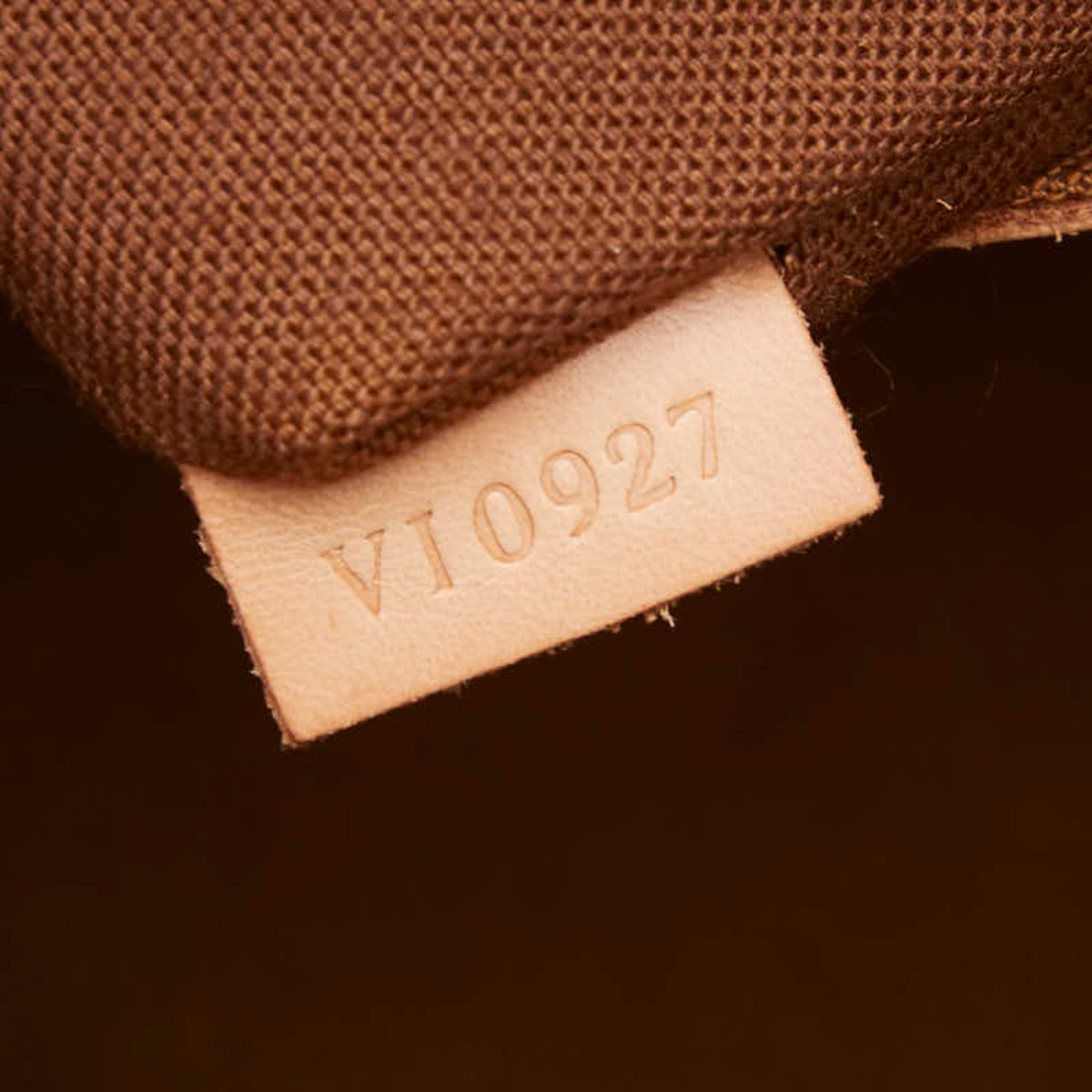 Louis Vuitton Brown Pvc Leather Handbag (Pre-Owned)