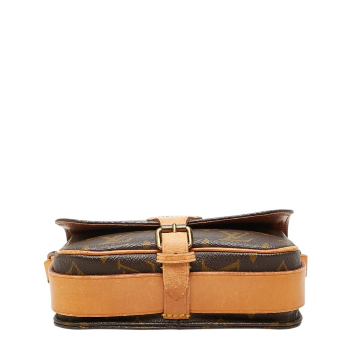 Louis Vuitton Brown Pvc Leather Shoulder Bag (Pre-Owned)