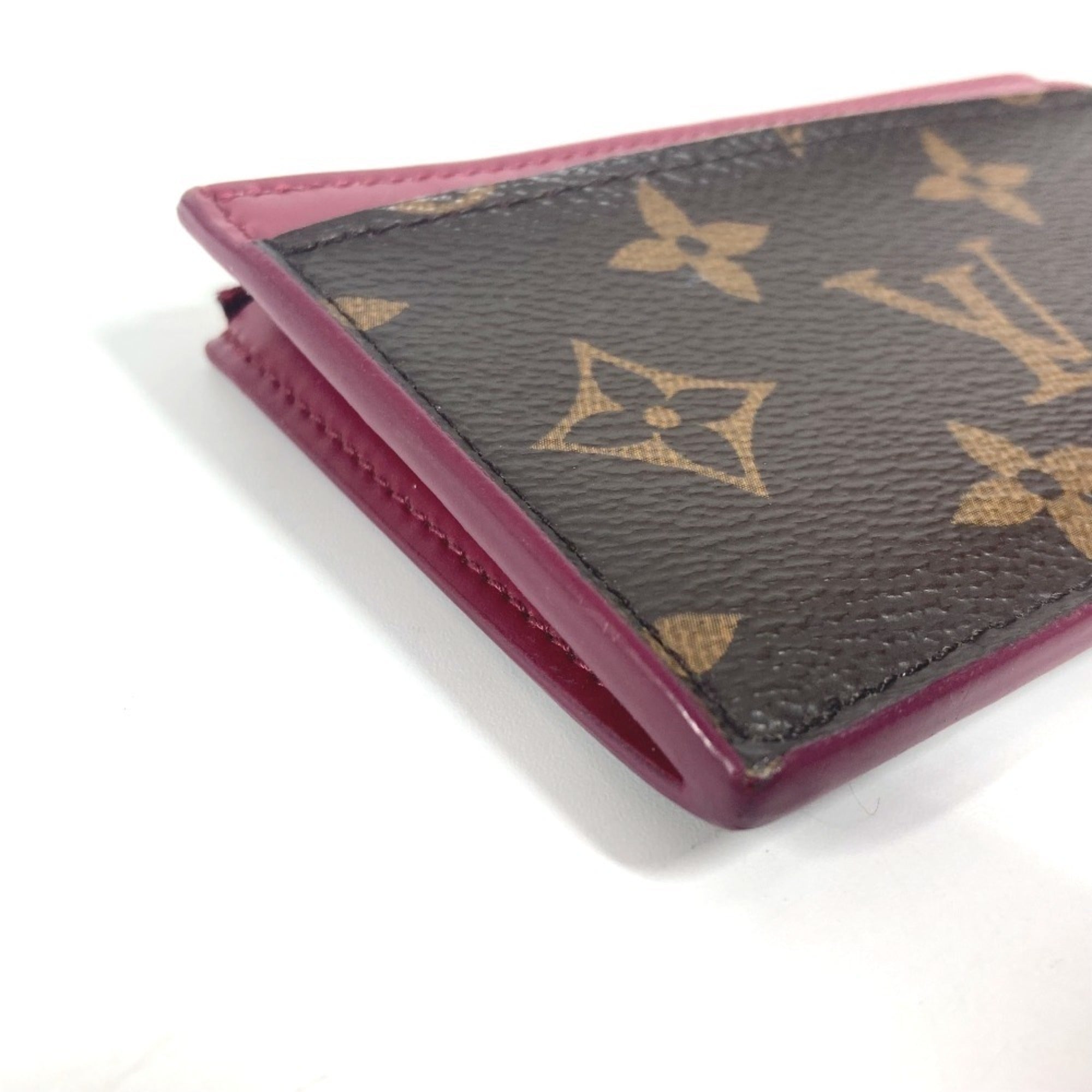 Louis Vuitton Monogram Brown Purple Monogram Coin Purse/Coin Case (Pre-Owned)