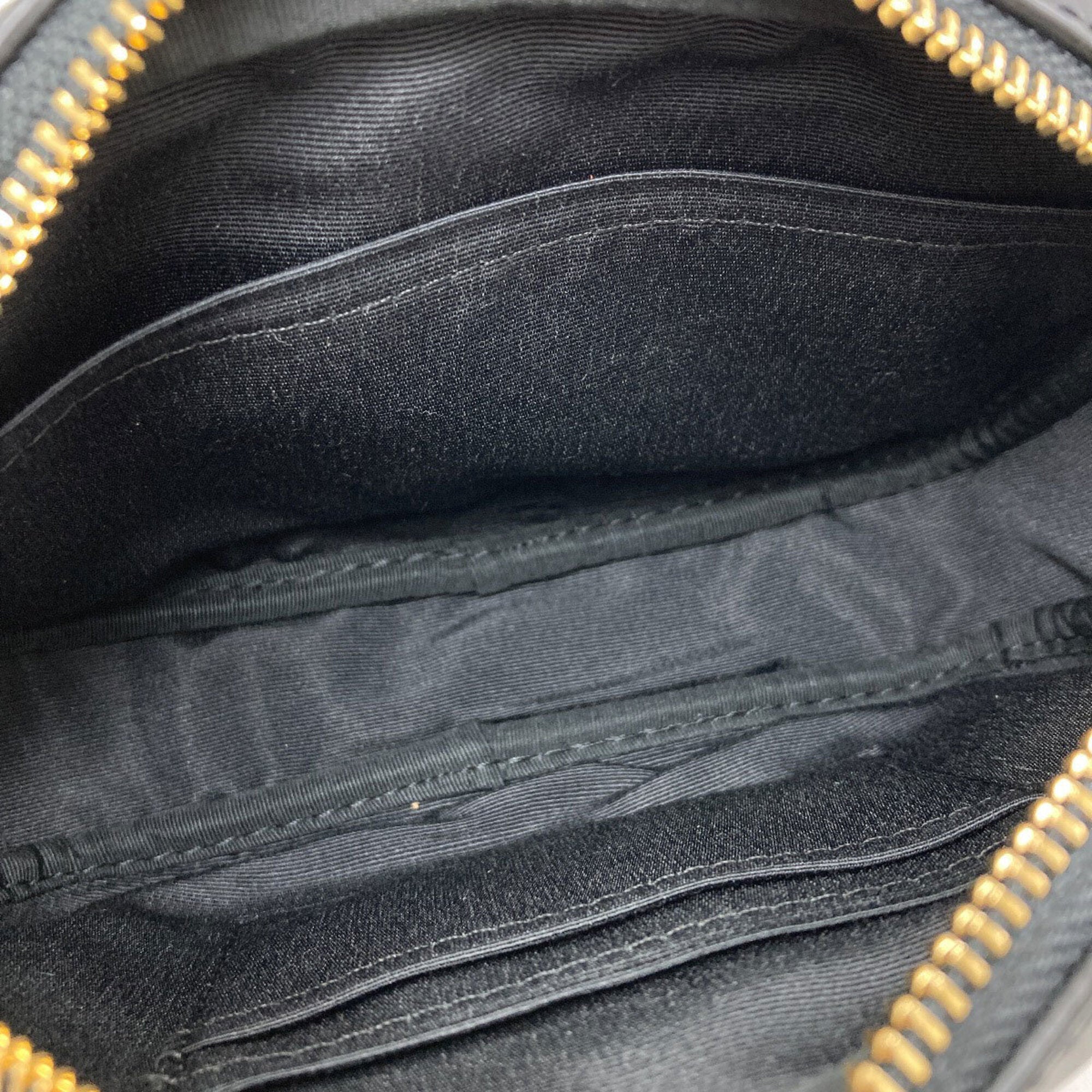 Coach Dark Brown Signature Line Pvc Shoulder Bag (Pre-Owned)