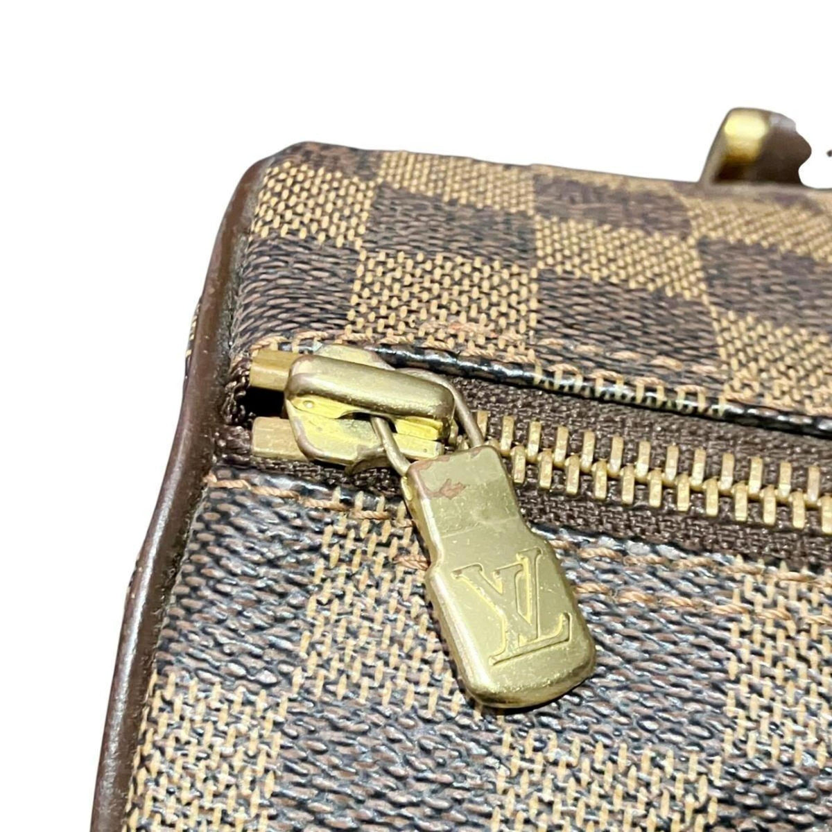 Louis Vuitton Brown Galle Damier Canvas Handbag (Pre-Owned)