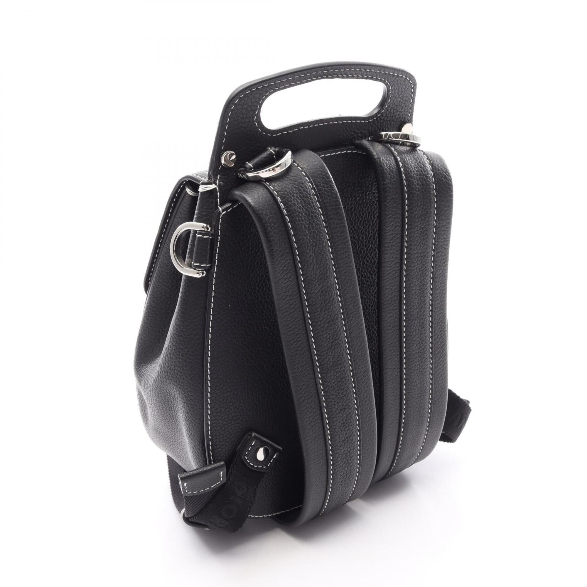Christian Dior Black Leather Backpack (Pre-Owned)
