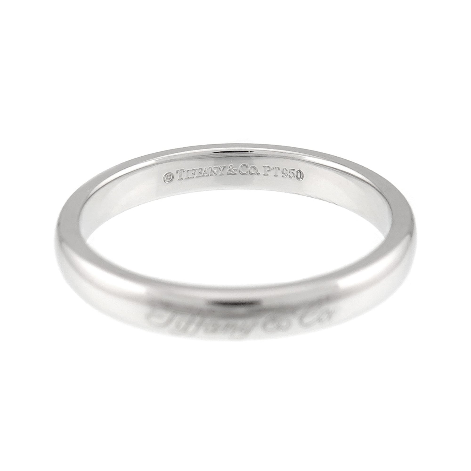 Tiffany Platinum 950 Band Ring (Pre-Owned)
