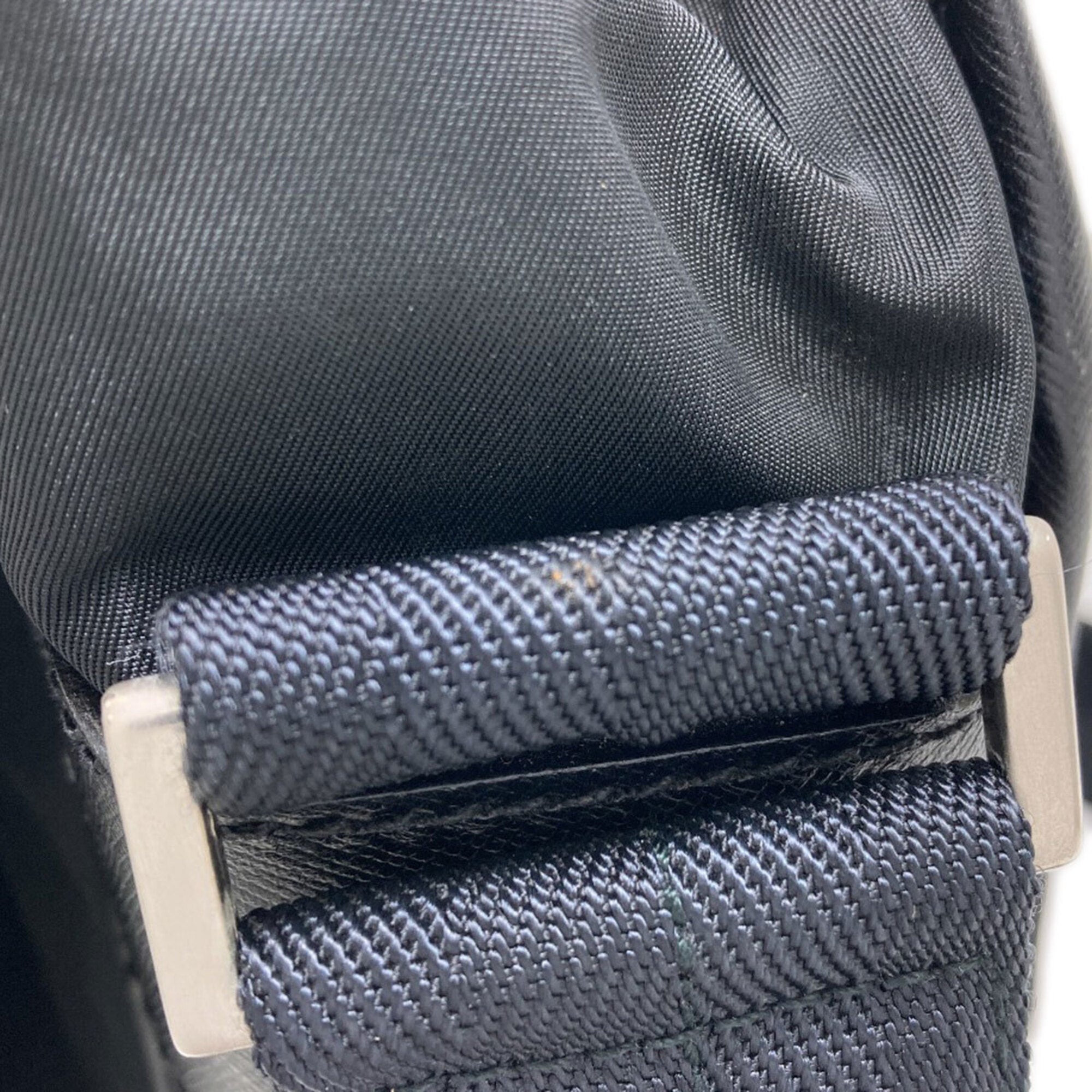 Prada Black Nylon Shoulder Bag (Pre-Owned)
