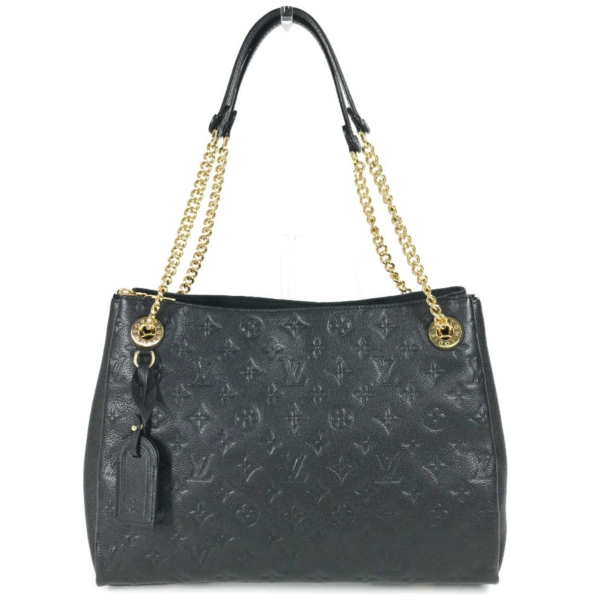 Louis Vuitton Black Noir Monogram Empreinte Shoulder Bag Tote Bag (Pre-Owned)