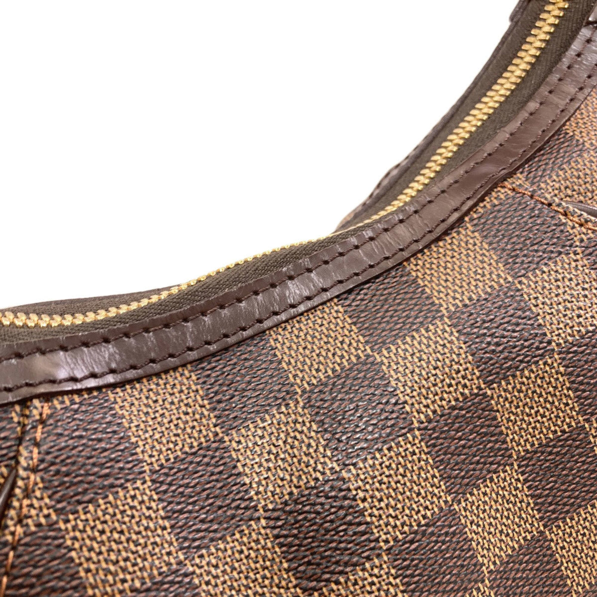 Louis Vuitton Damier Canvas Ebene Damier Canvas Shoulder Bag (Pre-Owned)